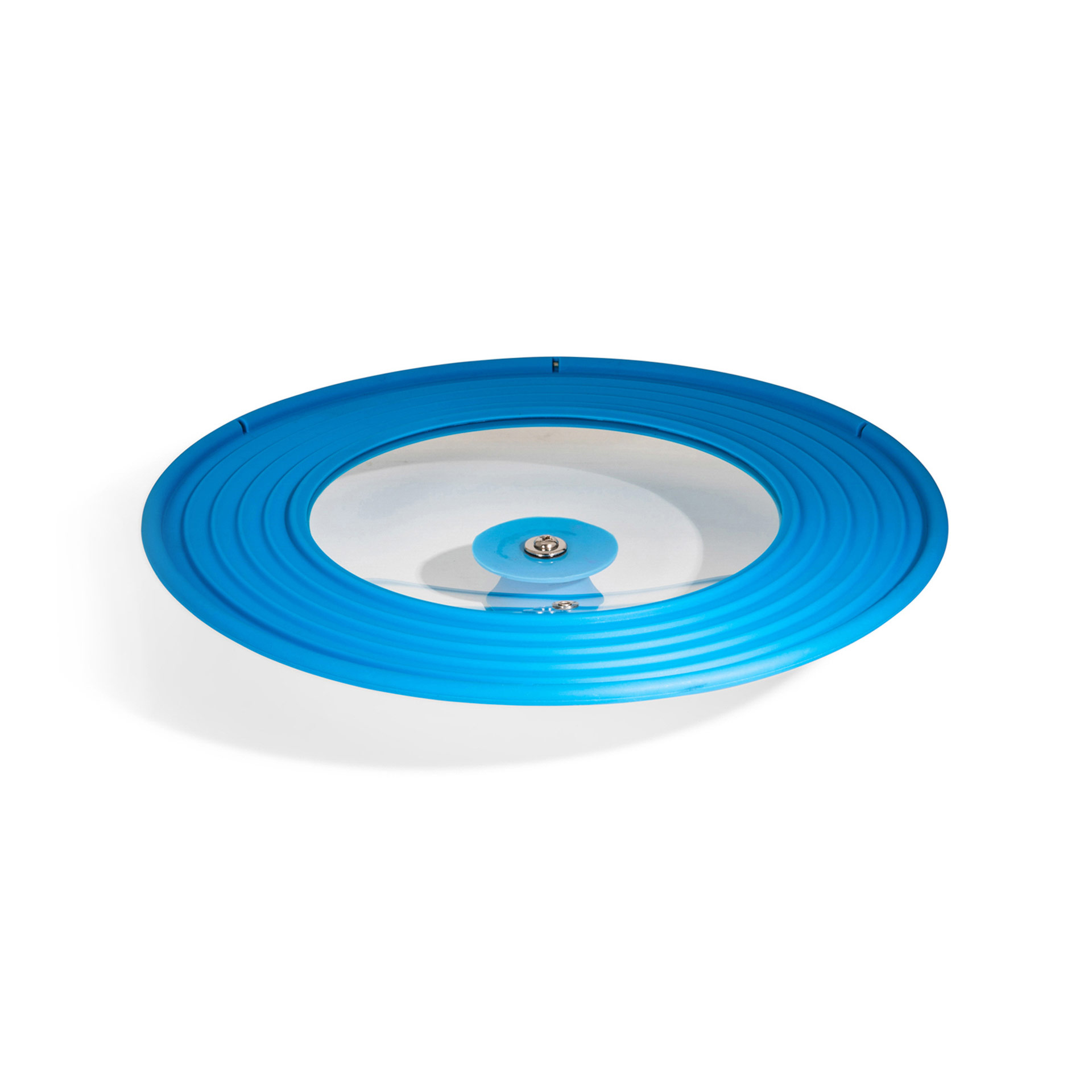 Coperchio universale in vetro e silicone, , large