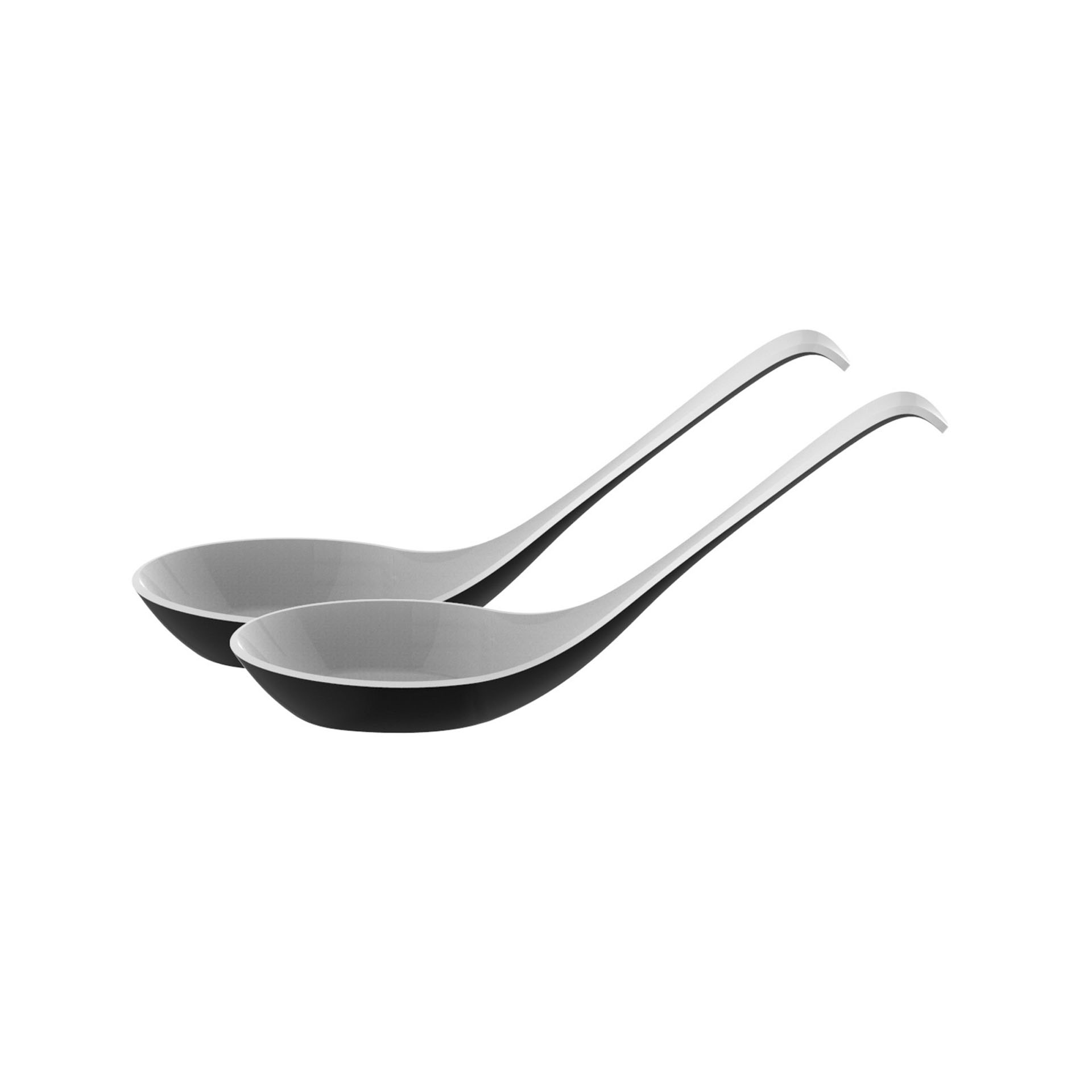 Cucchiai orientali set da 2 pz, , large