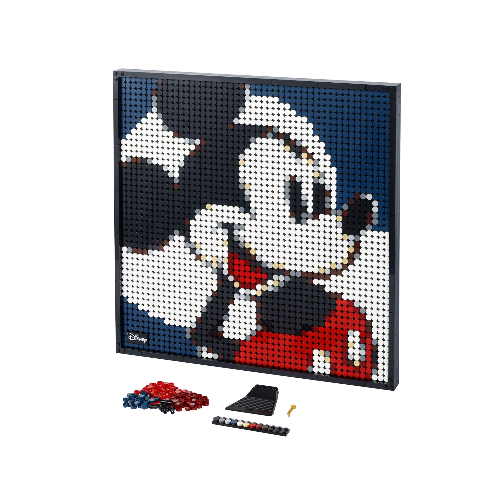 LEGO Art Disney's Mickey Mouse, Poster DIY, Decorazione Parete, Quadro Personal 31202, , large