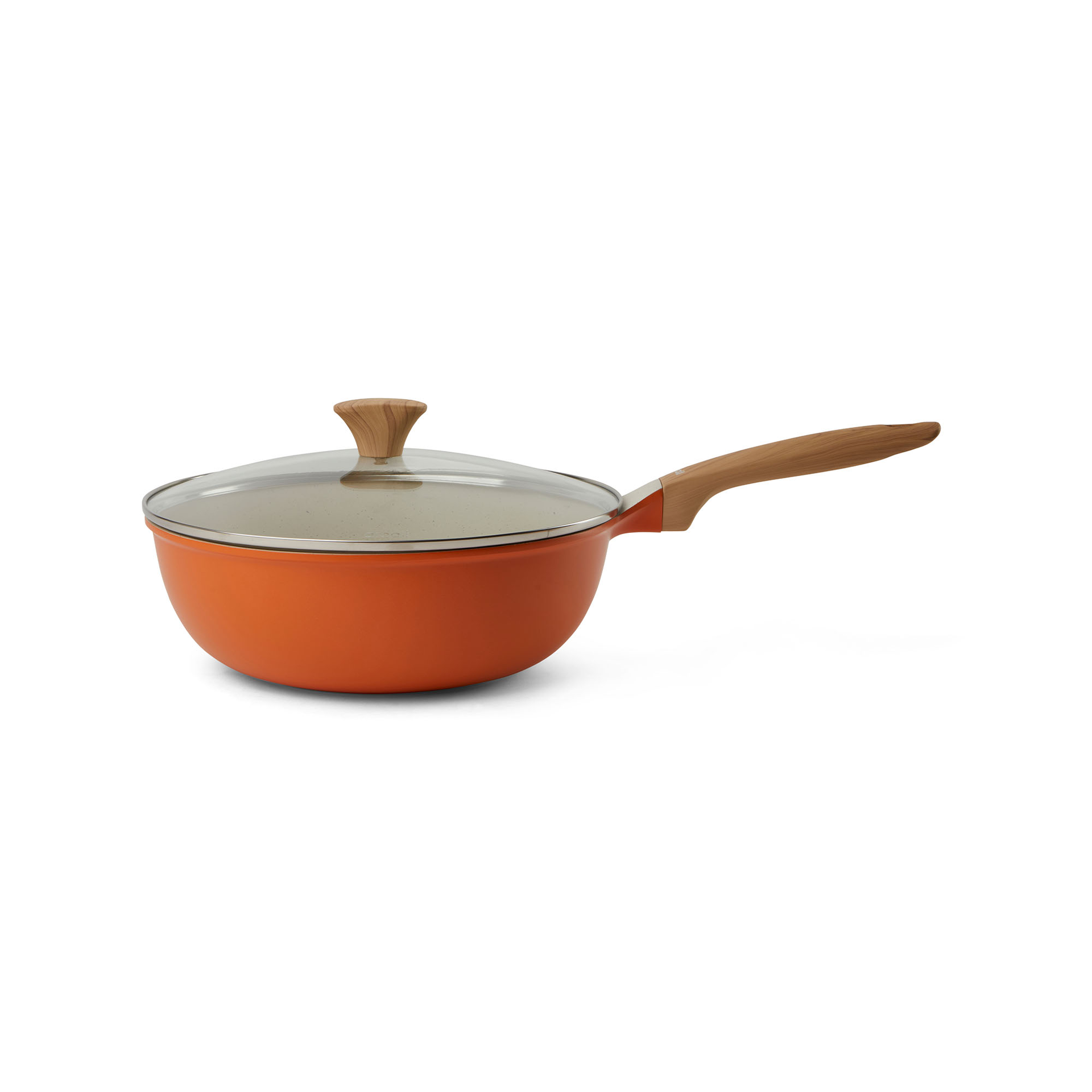 Padella Wok Con Coperchio Ø 28 Cm, , large