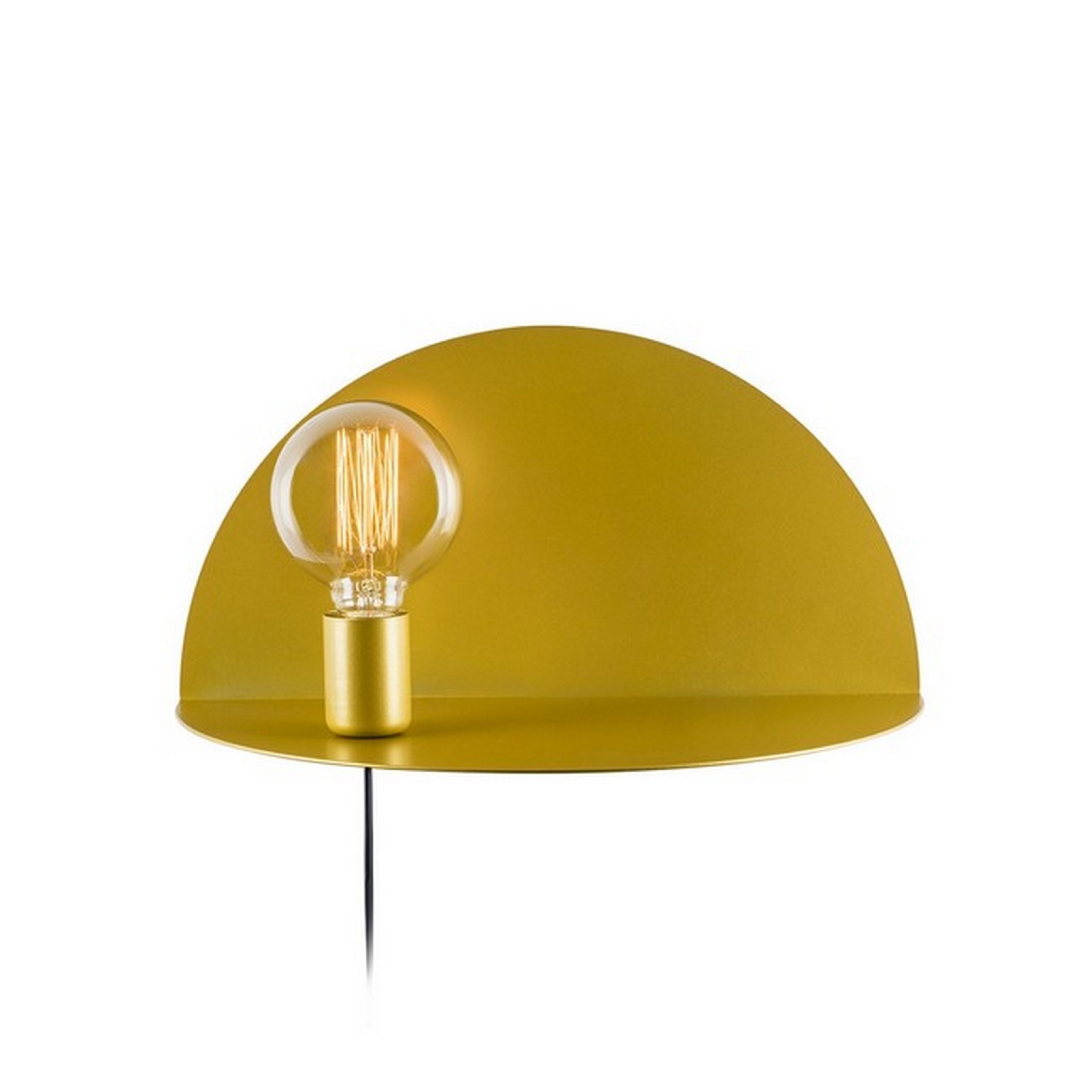 HOMEMANIA Lampada a Parete Shelfie, oro, , large