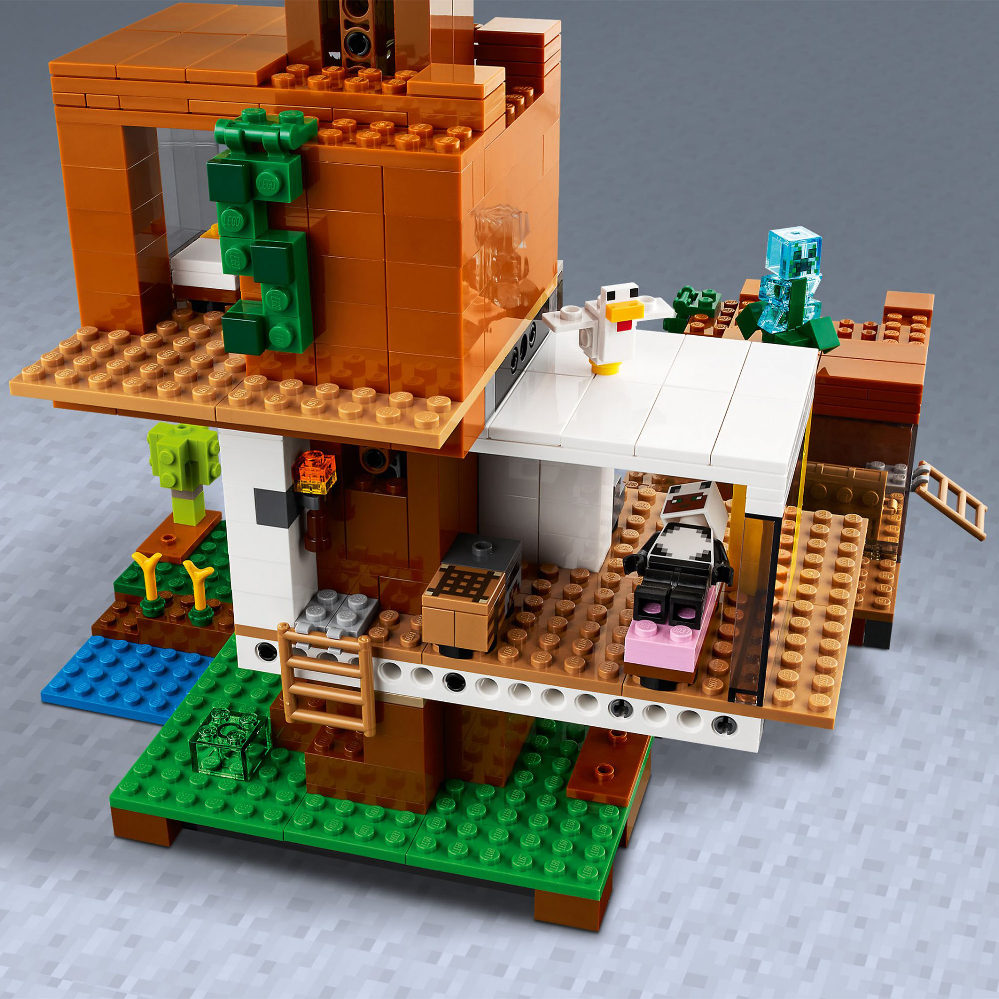 LEGO Minecraft La Casa sull'Albero Moderna, Giocattoli per Bambini di 9 Anni co 21174, , large