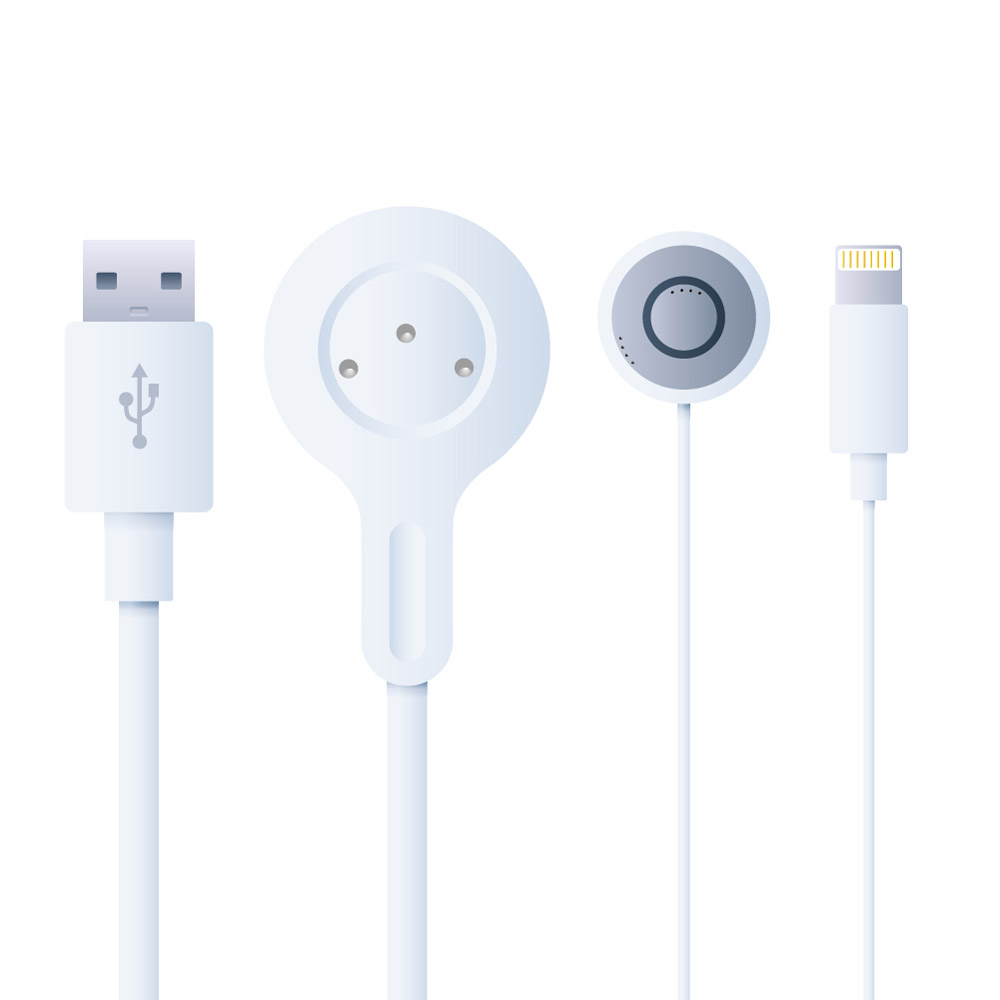 CARICABATTERIE USB MAGNETICO IPHONE 5, , large