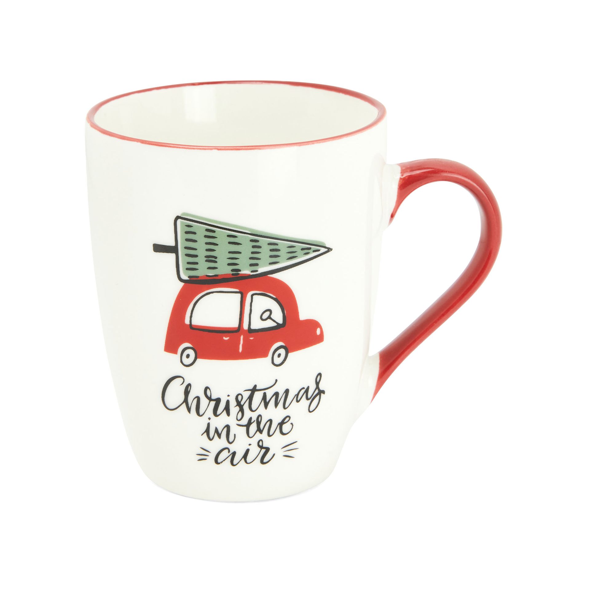 Tazza Natalizia In Ceramica - Christmas In The Air, , large