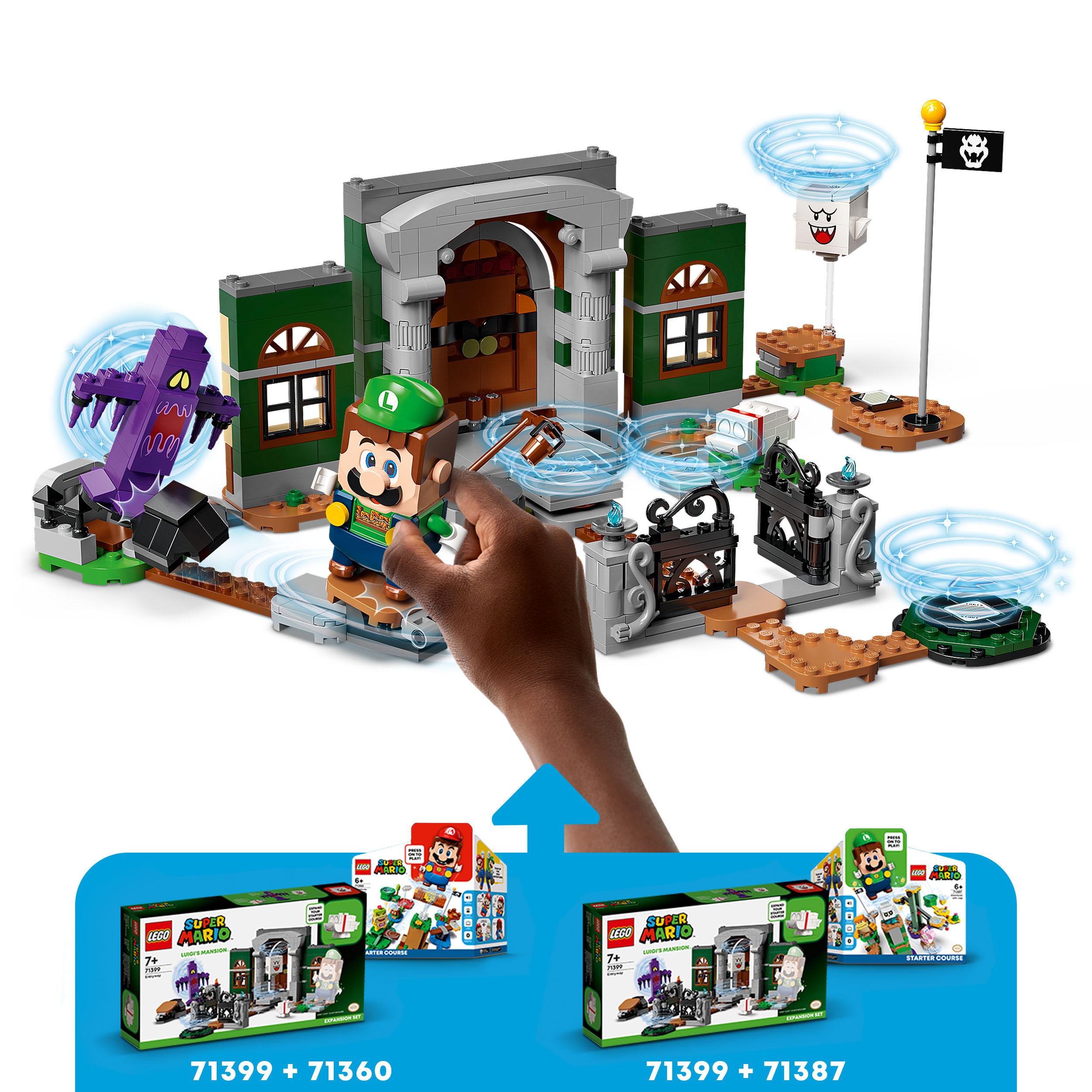 LEGO Super Mario Atrio di Luigi's Mansion - Pack di Espansione, Giocattolo da C 71399, , large