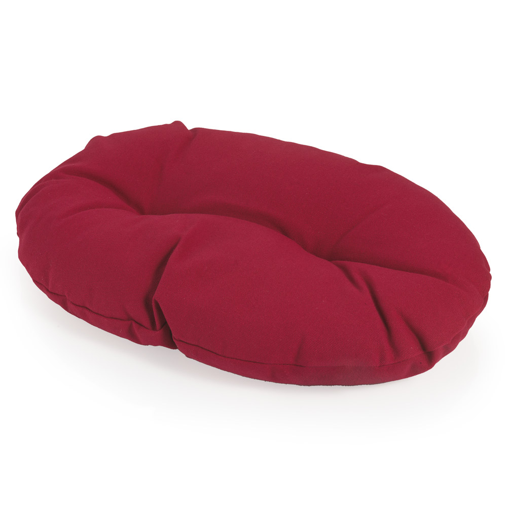 Cuscino Morbido Per Cani O Gatti - Canvas Rosso, , large
