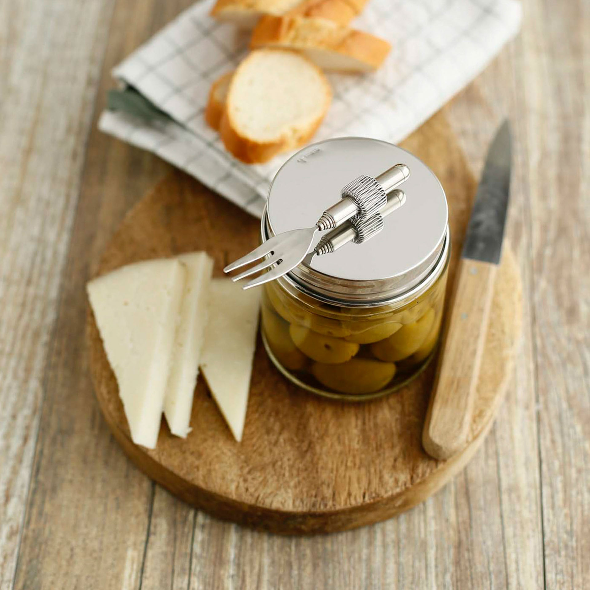 Barattolo Con Tappo E Forchettina - I Genietti, , large