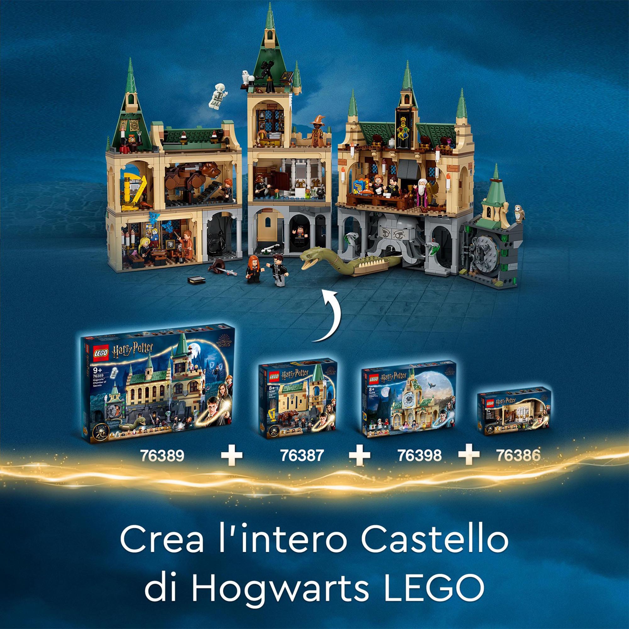 LEGO Harry Potter Ala dell'infermeria di Hogwarts, con Minifigure Ron Weasley,  76398, , large