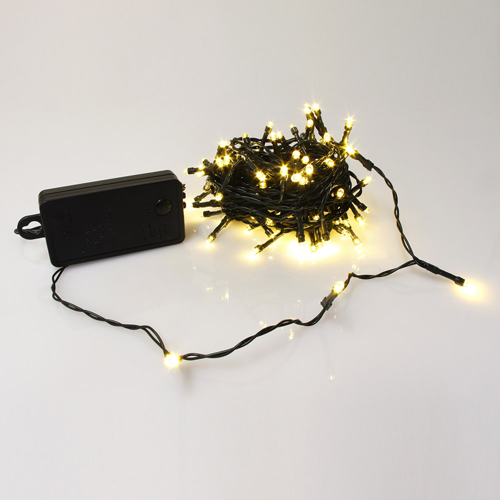 Ghirlanda 100 Luci Led A Batteria, , large