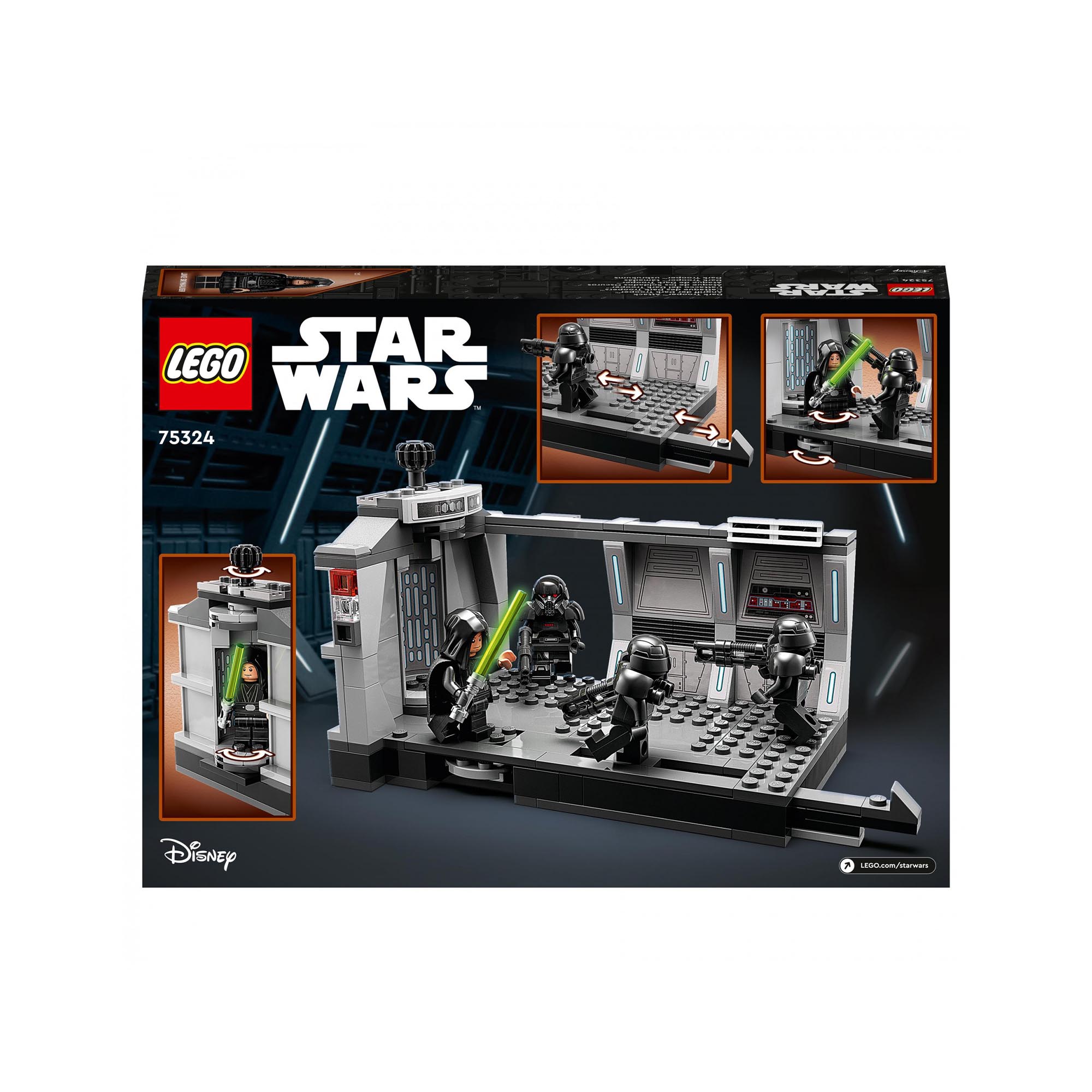 LEGO Star Wars l'Attacco del Dark Trooper, Giocattolo Costruibile da Collezione 75324, , large
