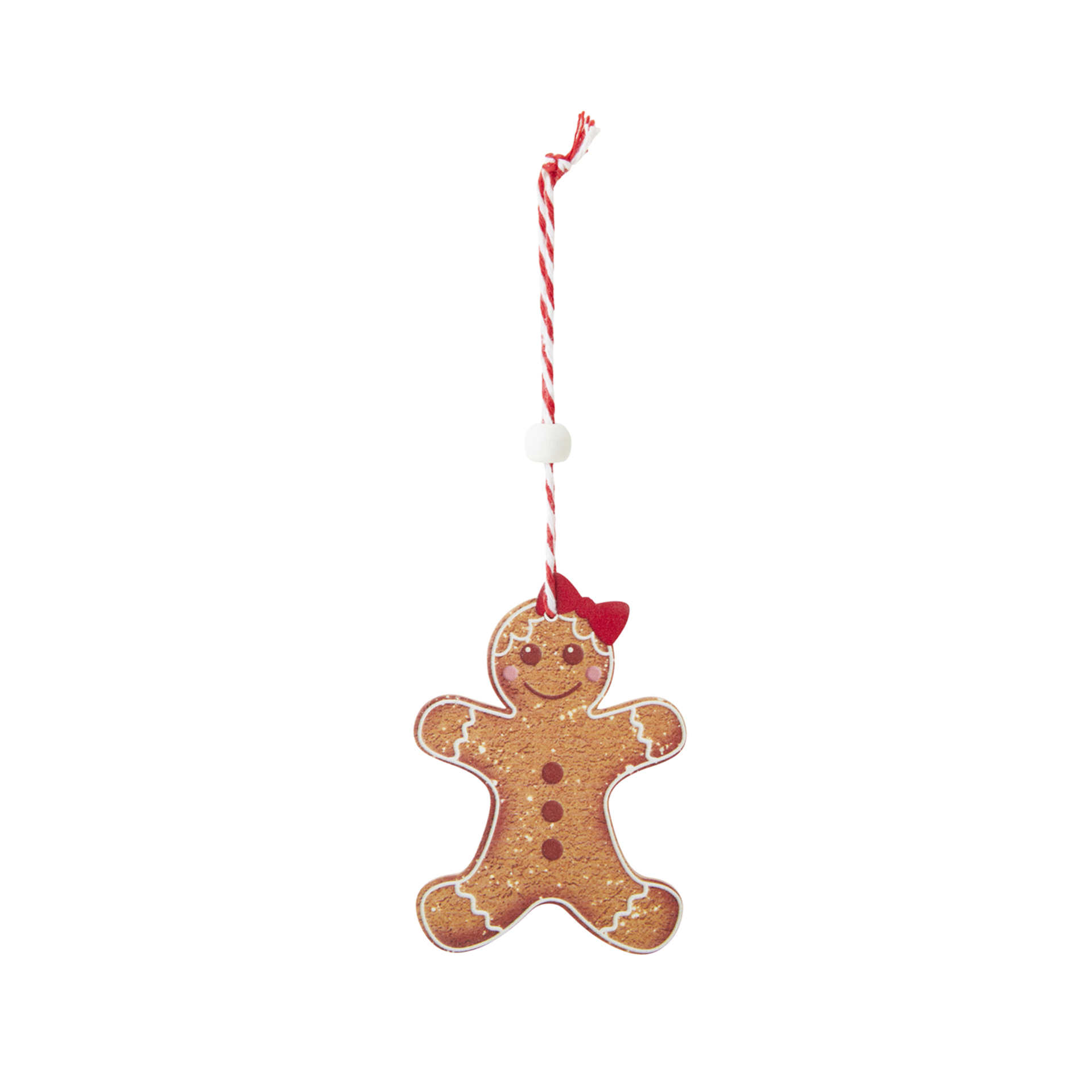 Decorazioni per albero  Omini di pan di zenzero – Set da 8 pz., , large