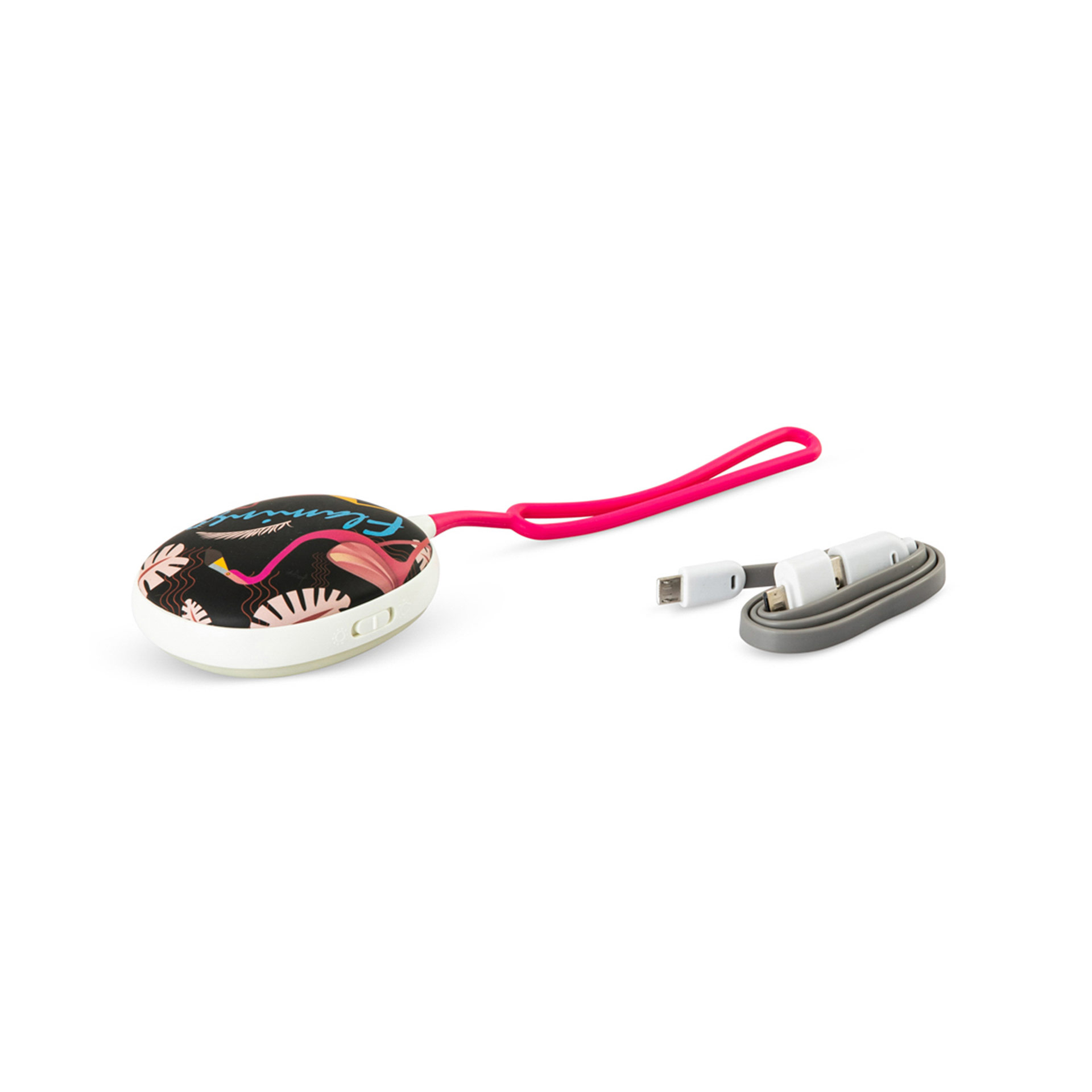 Scaldamani power bank con luce LED 3 in 1, , large