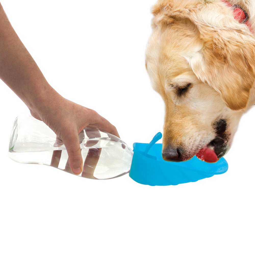 Dispenser di acqua da viaggio per cani