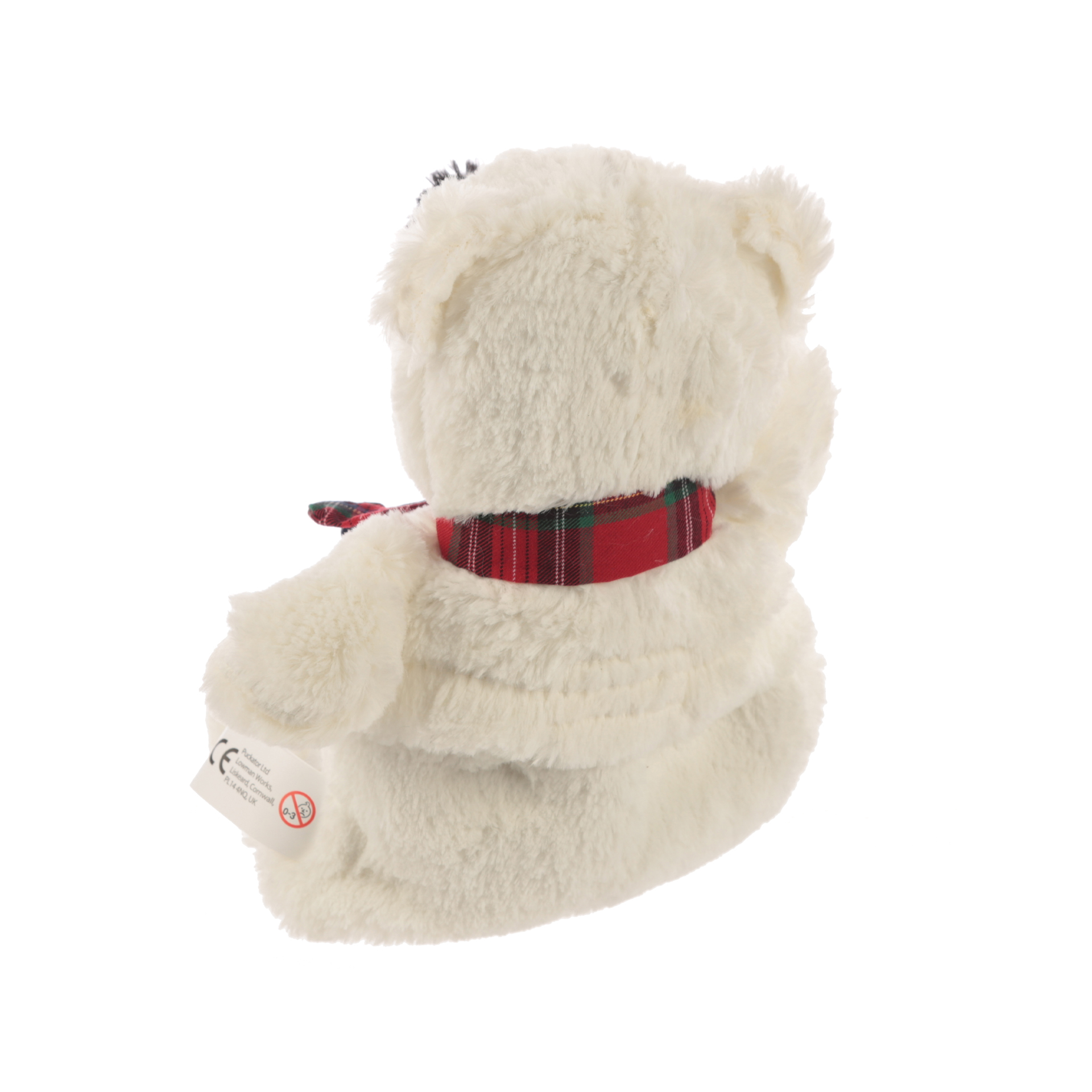 Peluche  termico con semi di grano e lavanda - Orso bianco, , large