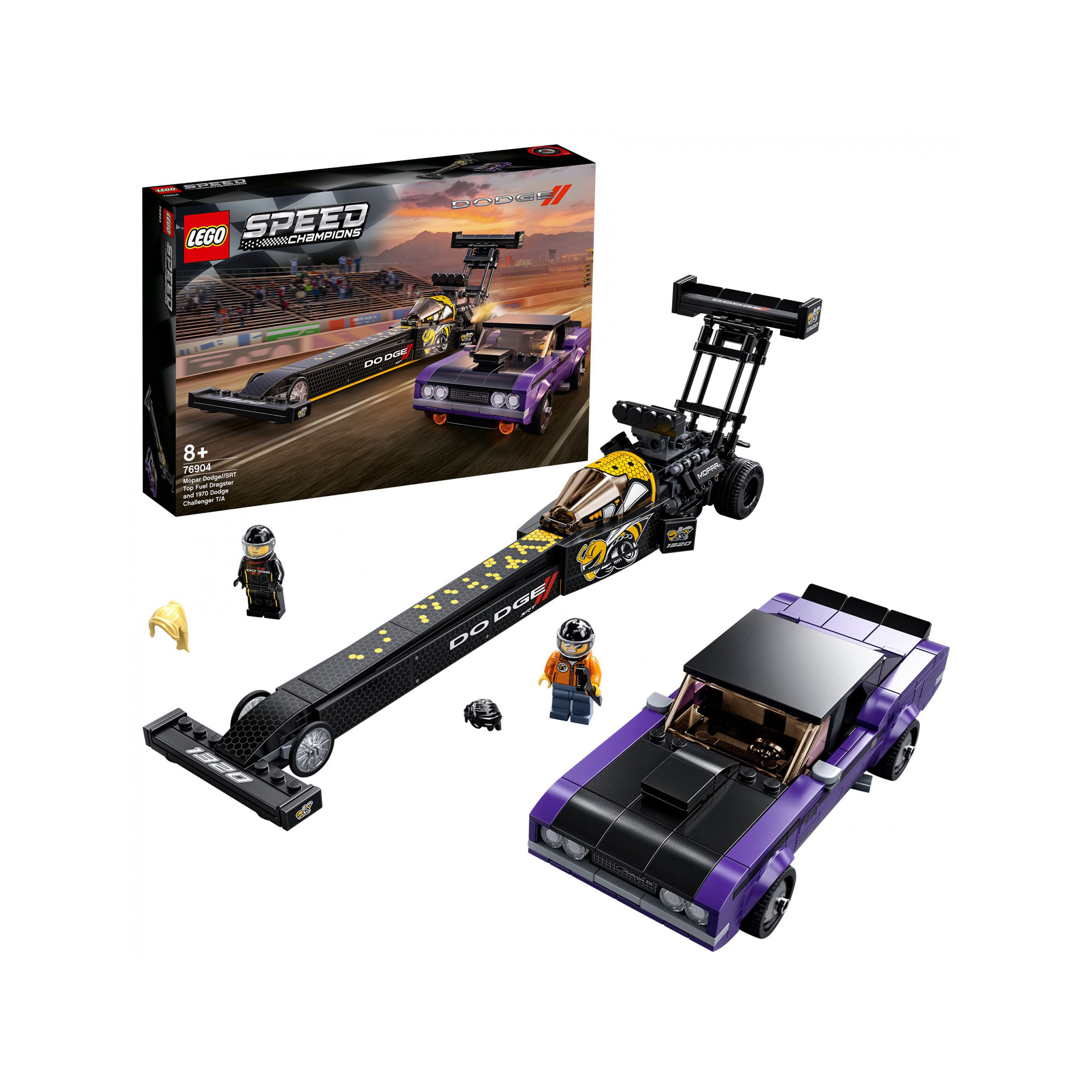 Mopar Dodge//SRT Top Fuel Dragster e 1970 Dodge Challenger T/A 76904, , large