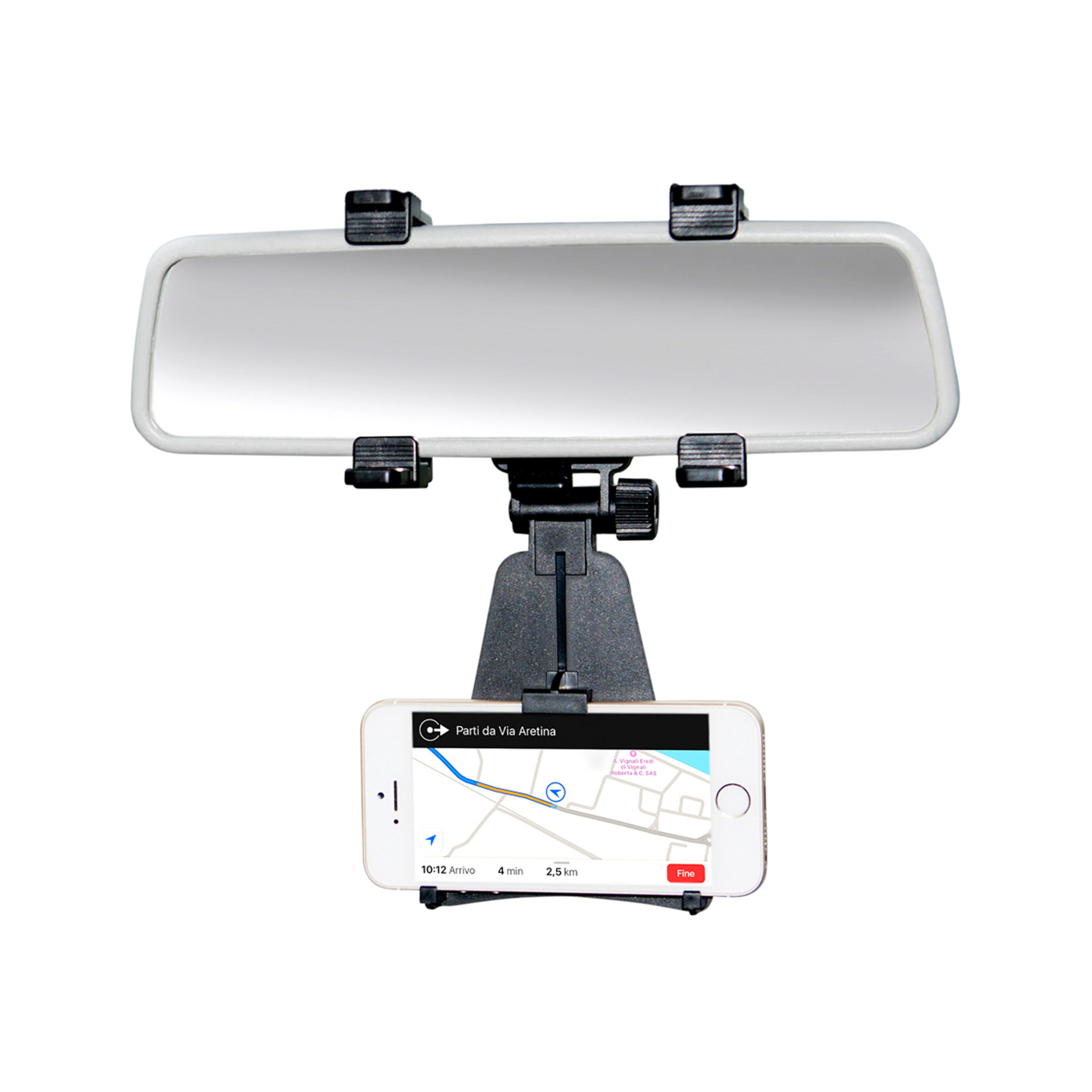 Supporto Per Smartphone Da Specchietto Retrovisore, , large