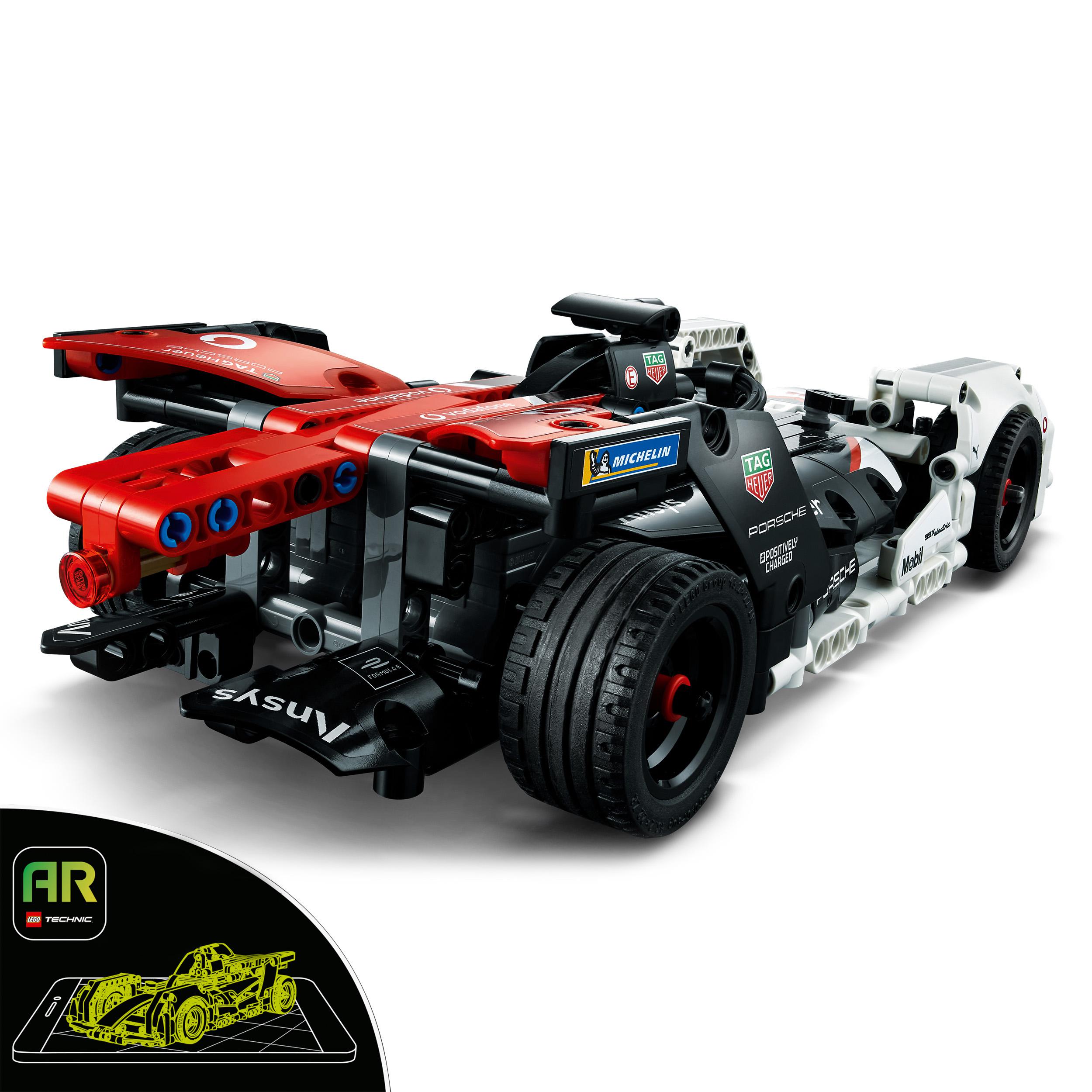 LEGO Technic Formula E Porsche 99X Electric, Auto da Corsa con App AR, Modellino 42137, , large