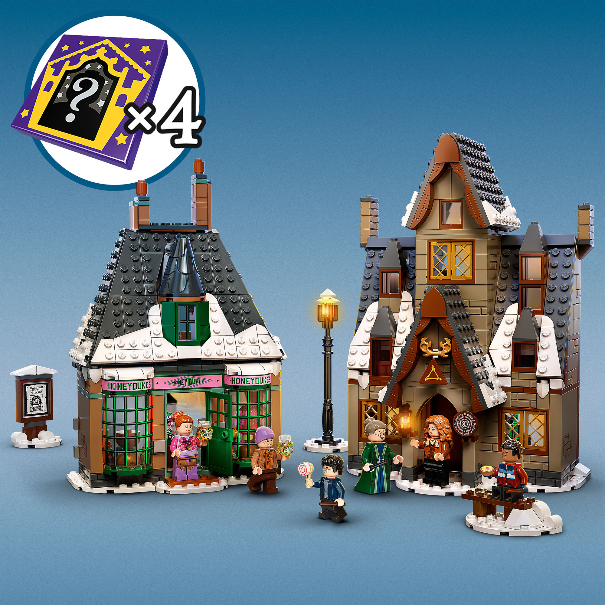 LEGO Harry Potter Visita al Villaggio Di Hogsmeade, Set Giocattoli per Bambini, 76388, , large