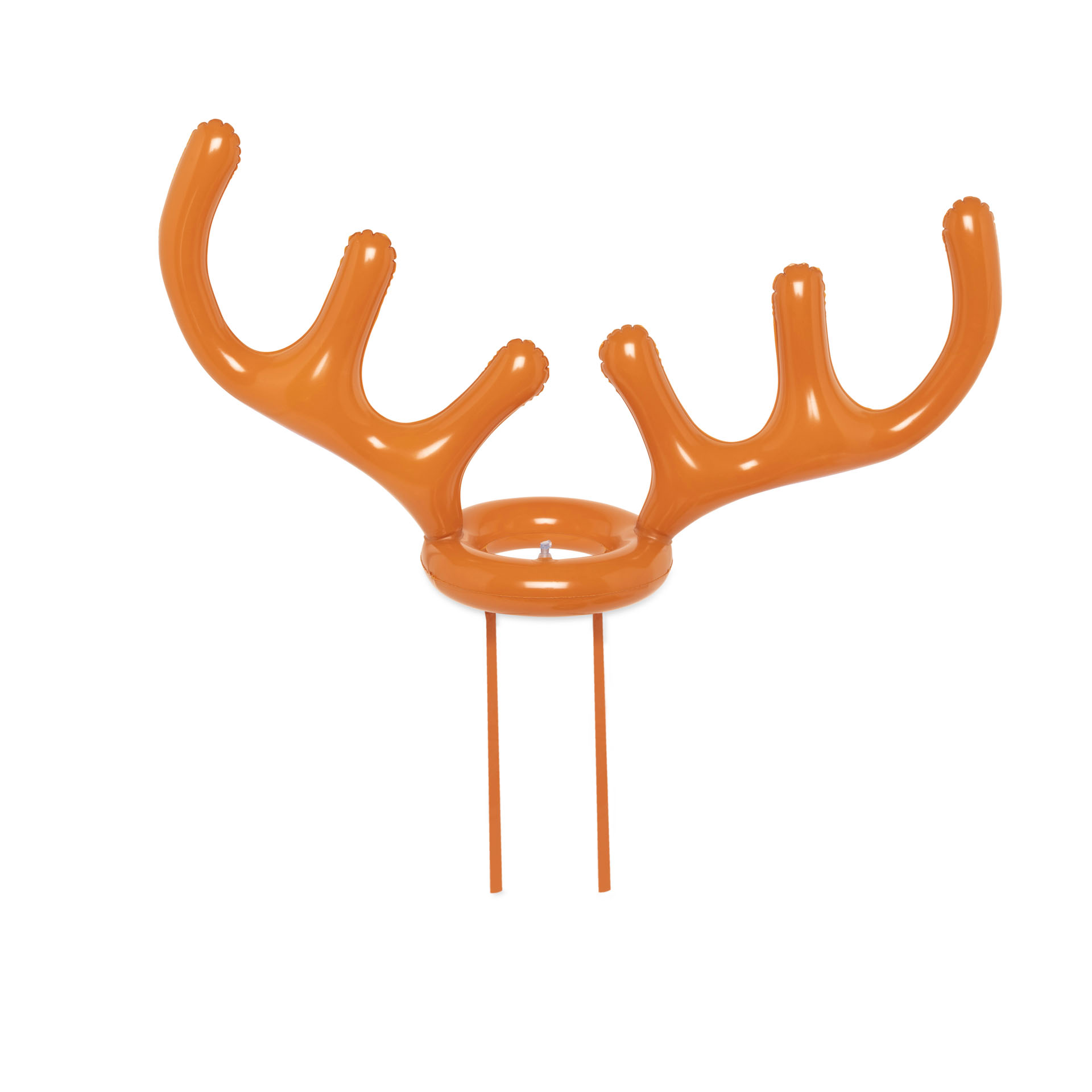 WELLXUNK Renna Gonfiabile,Natale Renna Gonfiabile Corna,Gioco di Lancio delle Corna di Natale,2 Renna Gonfiabile Corna con 8 Anelli,1 Gonfiatore,per Feste di Festa,Natale Festa di Capodanno Giochi 