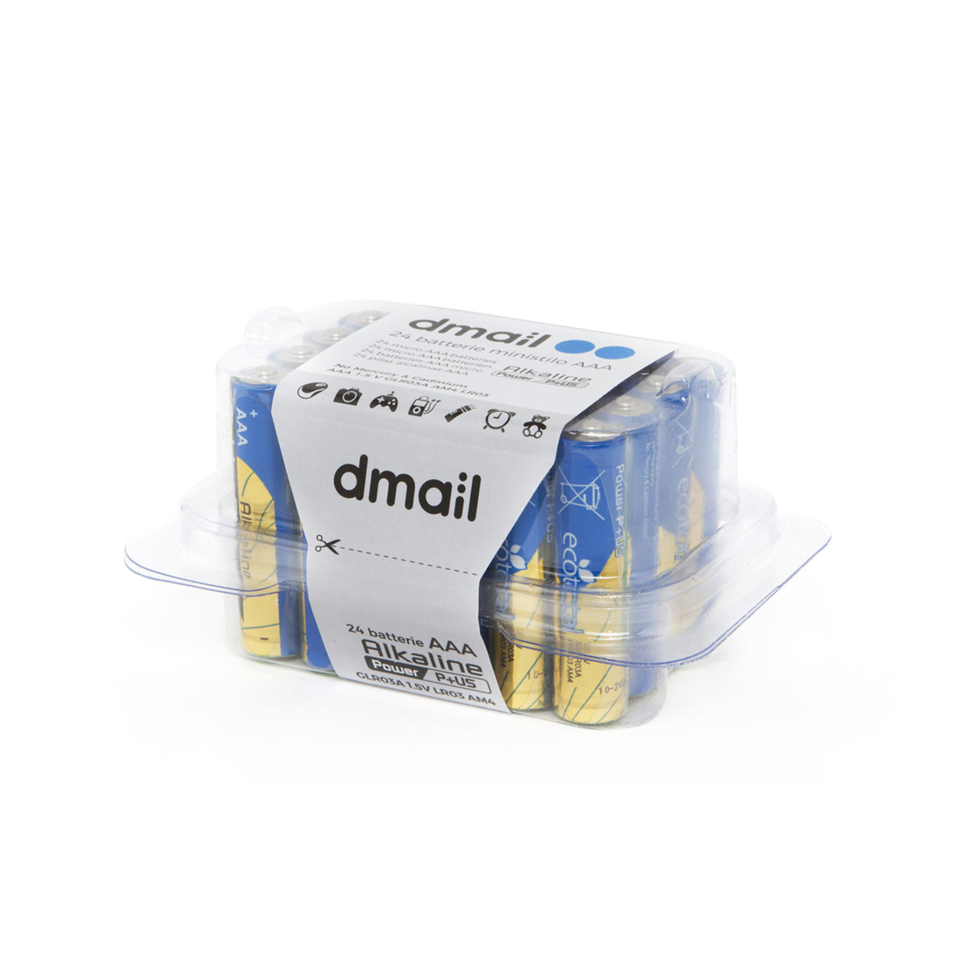 Batterie ministilo AAA - Pack da 24 pz, , large
