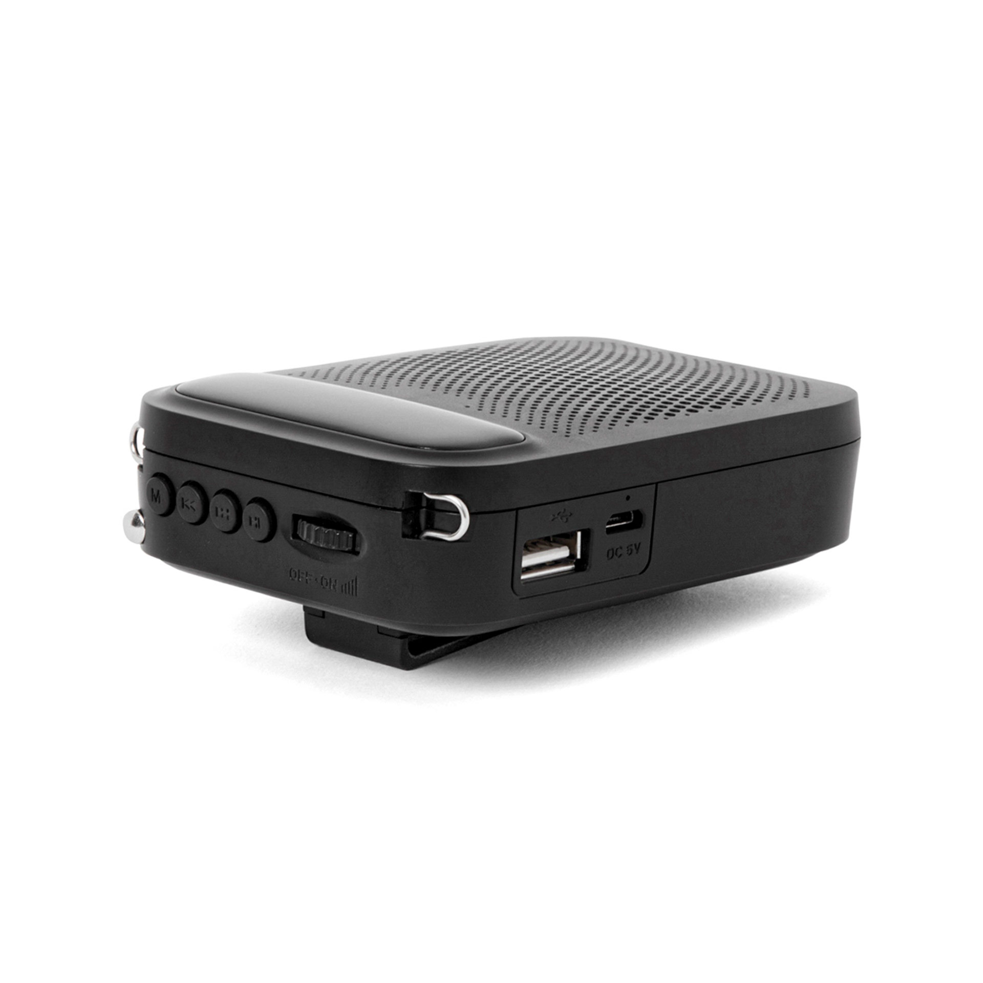 Amplificatore portatile con microfono mp3 -radio, , large
