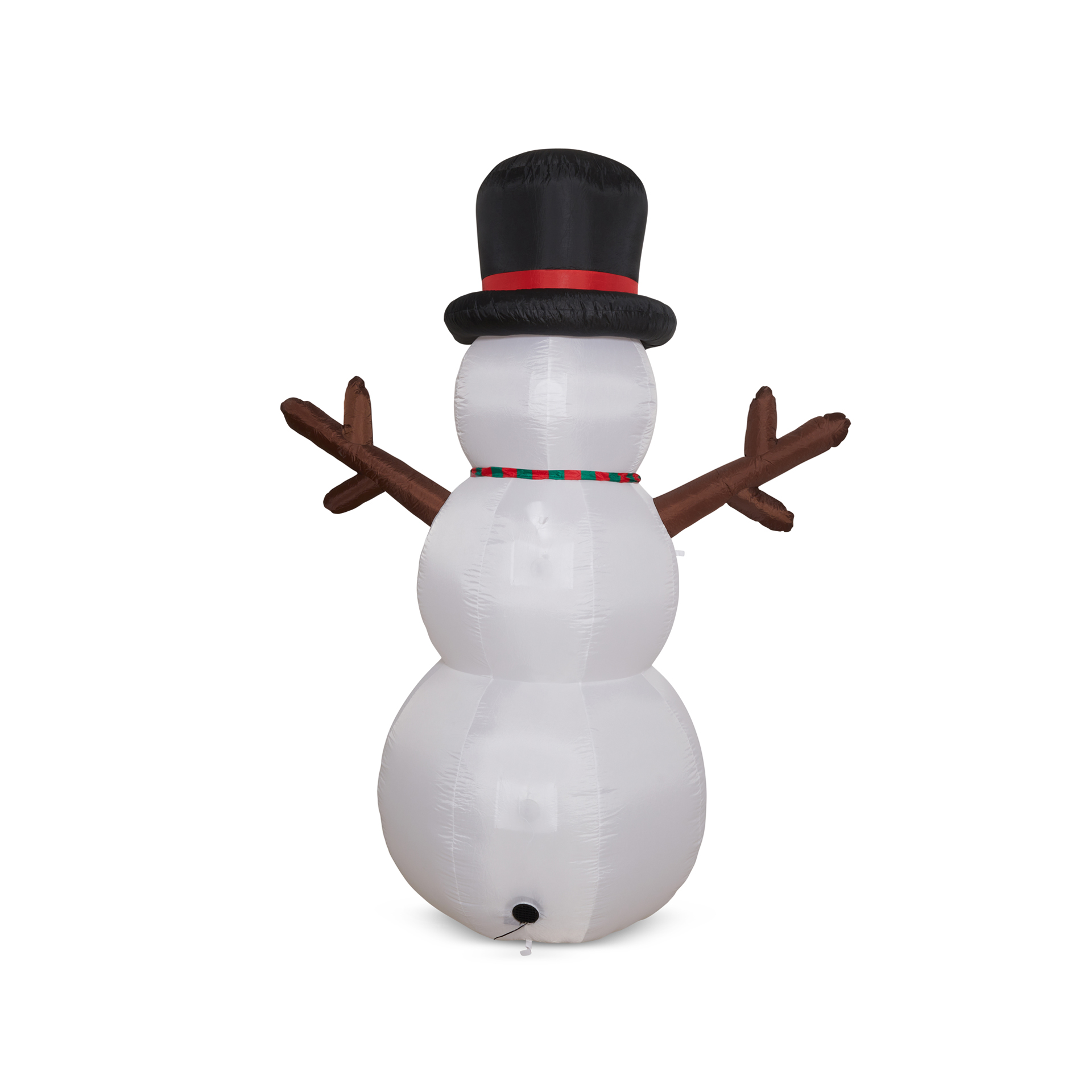 Maxi Gonfiabile Con Luci - Pupazzo Di Neve, H 244 Cm, , large
