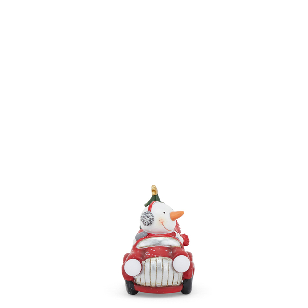 Auto decorativa con fari luminosi, , large