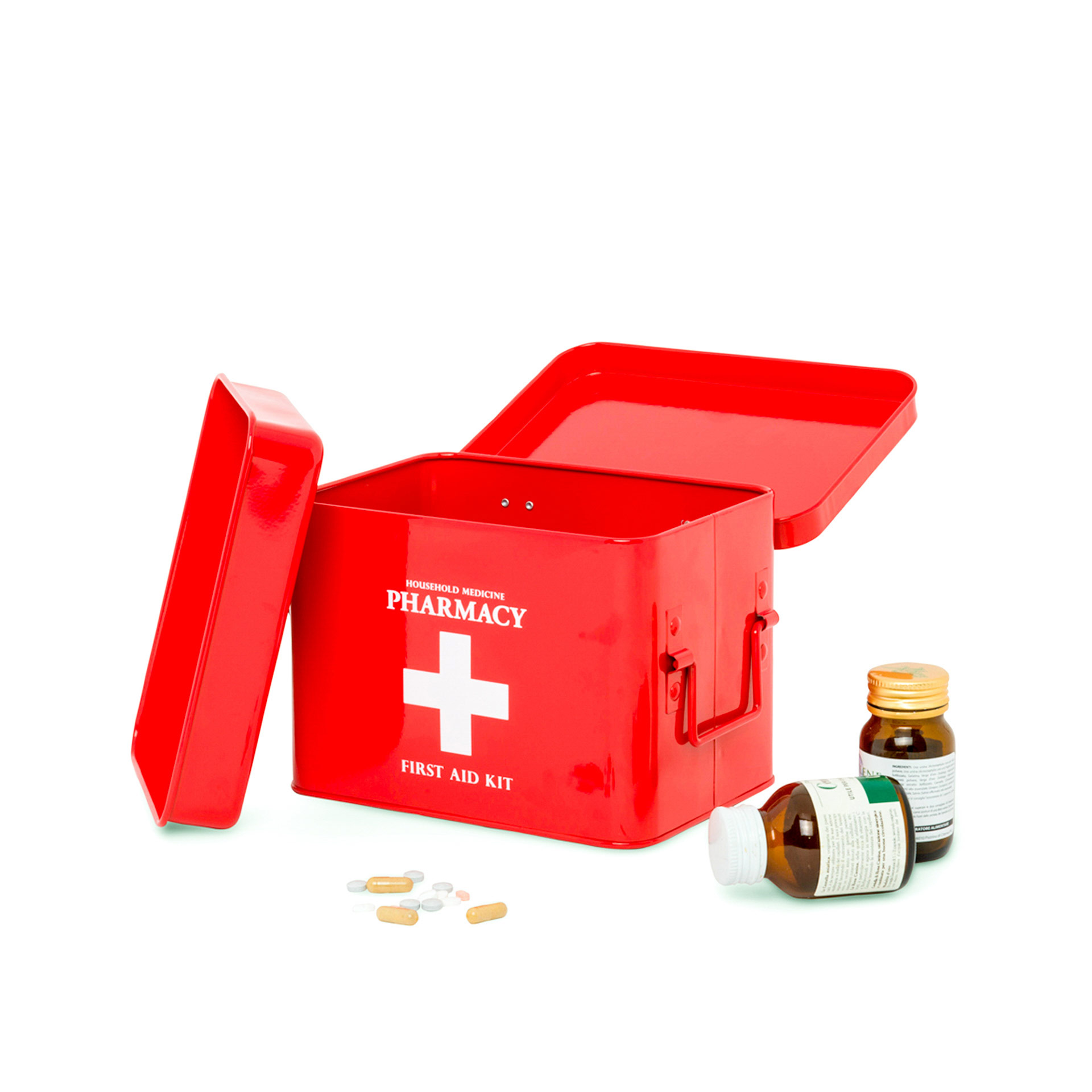 Scatola In Metallo Per Medicine - 4 L, , large
