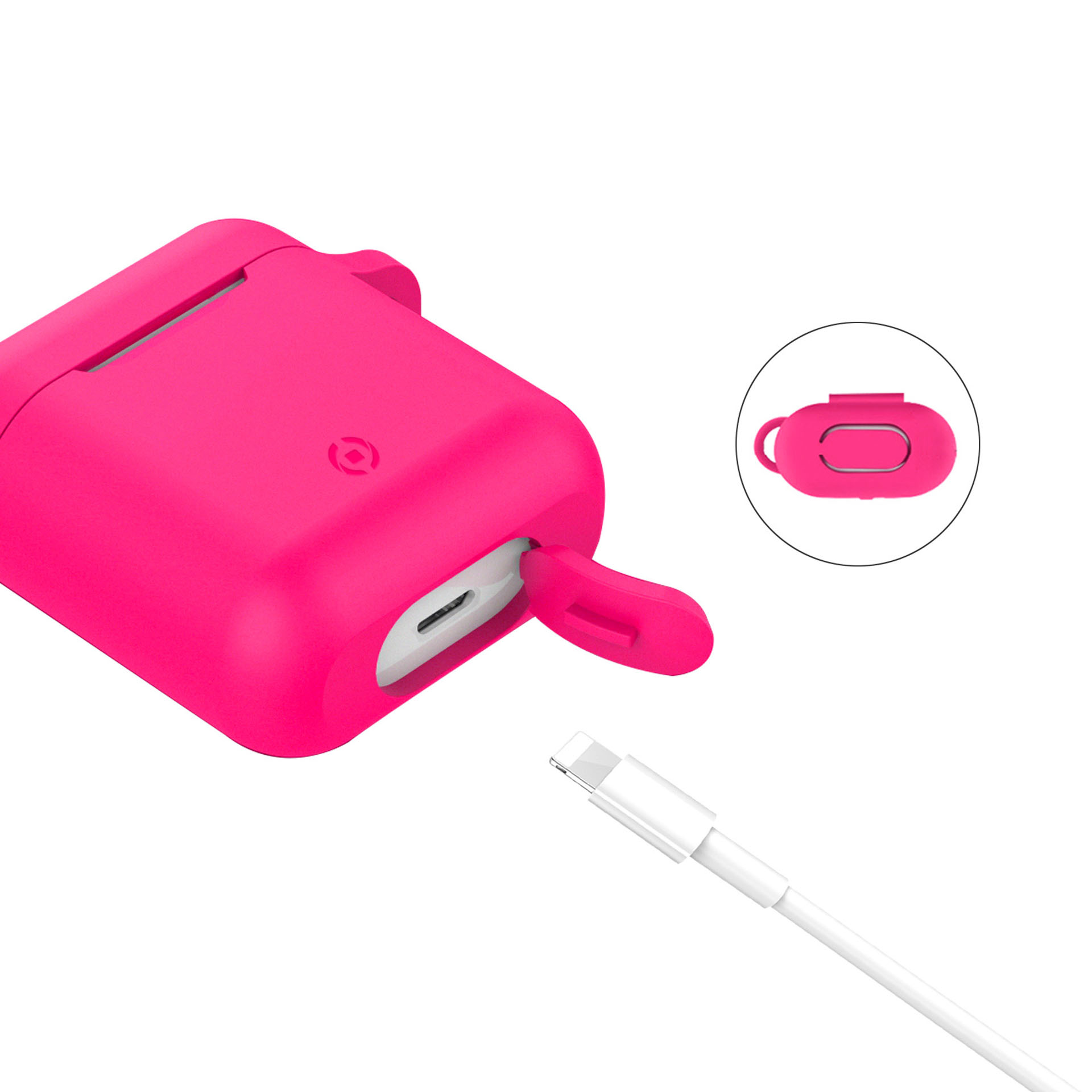 Bimba Y Lola Funda Airpods Fucsia | Fundas Móvil Y Airpods Mujer \u003e Ambika  Digitals