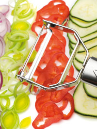 Pela verdure in acciaio inox, , large