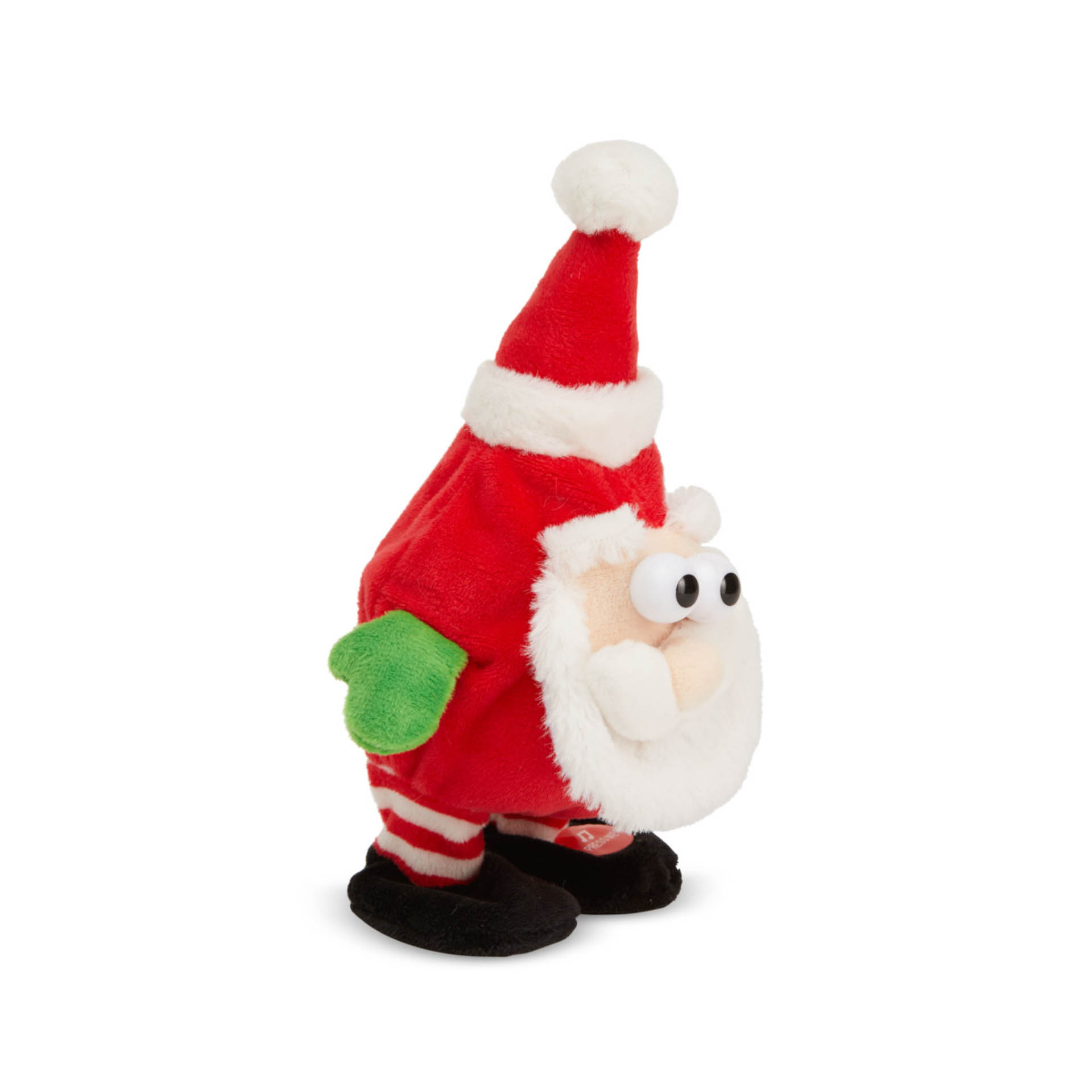 Peluche Babbo Natale Con Registratore Vocale, , large