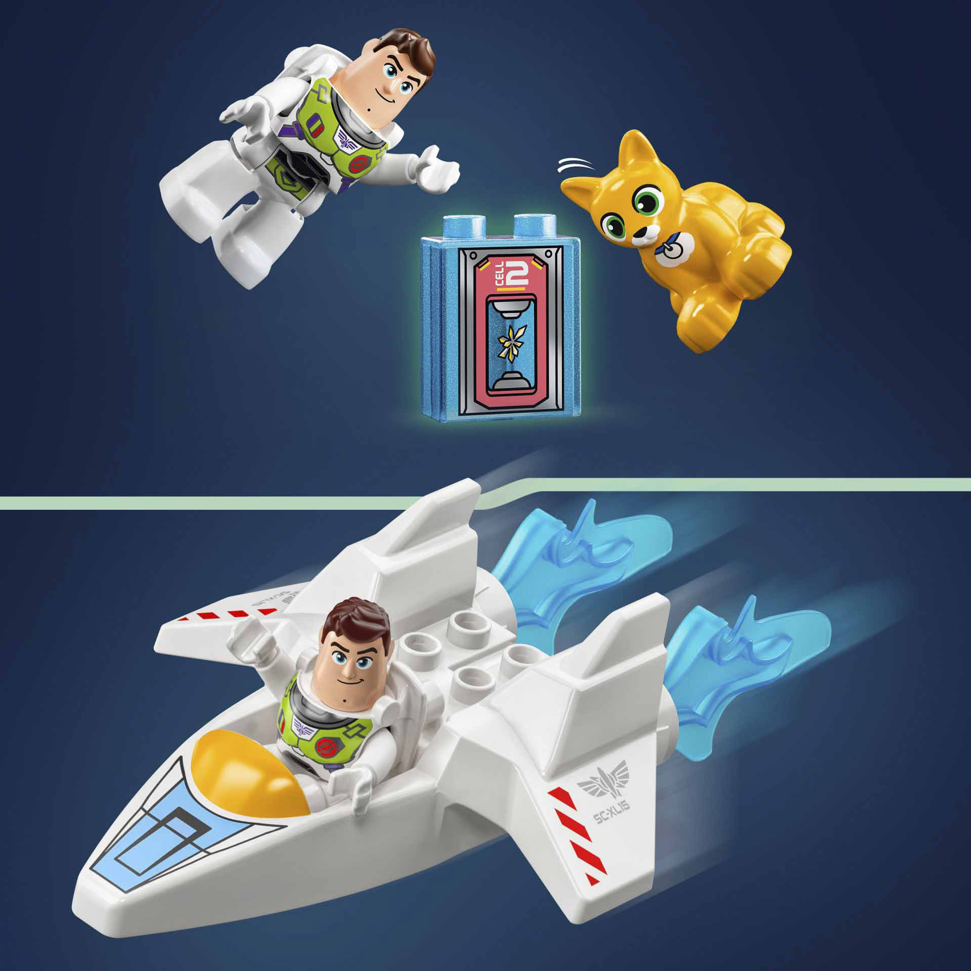 LEGO DUPLO Disney e Pixar La Missione Planetaria di Buzz Lightyear, Giochi per B 10962, , large