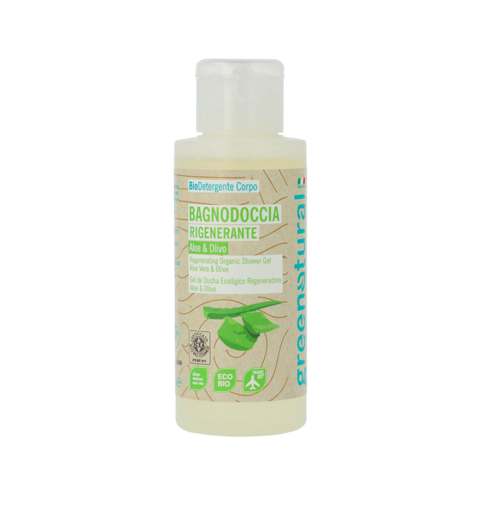 Bagnodoccia Rigenerante Aloe&olivo - 100ml, , large