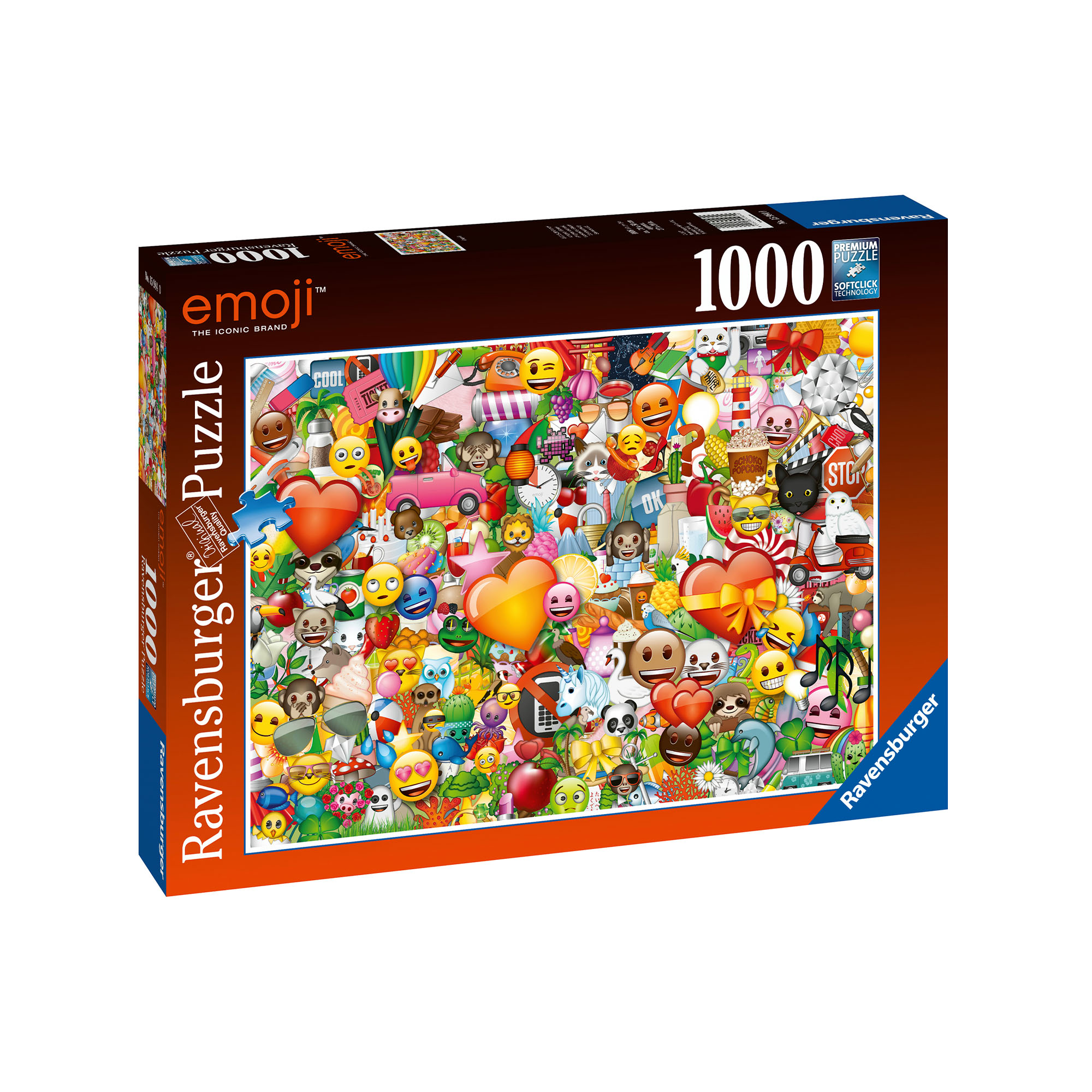 Ravensburger Puzzle 1000 pezzi 15984 - EMOJI, , large