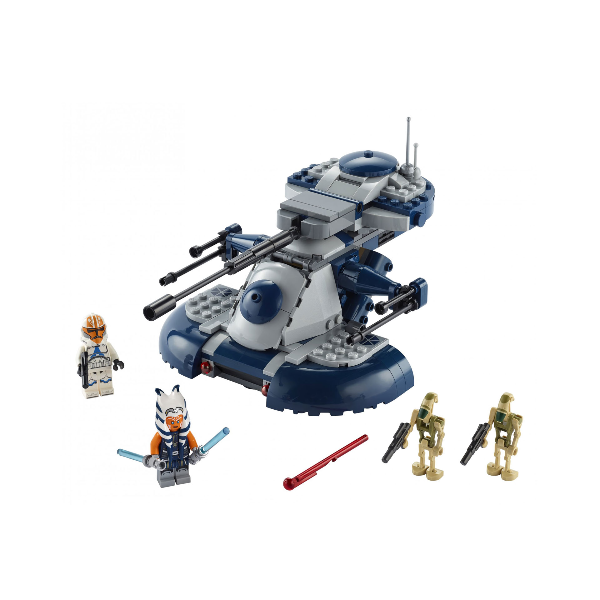 LEGO Star Wars Armored Assault Tank (AAT) Giocattolo Ahsoka Tano e Il Suo Clone  75283, , large