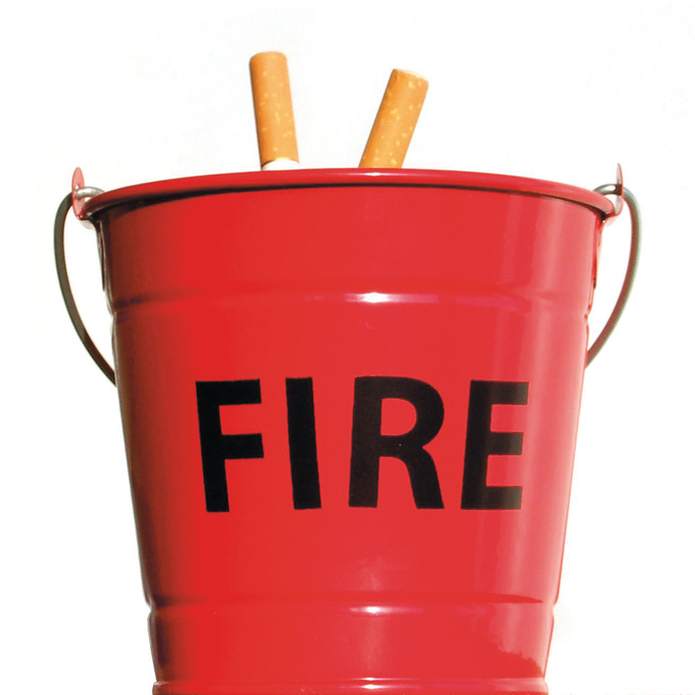 Posacenere secchiello antincendio, , large