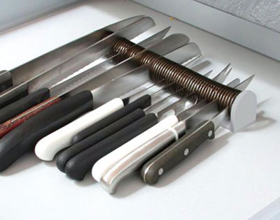 Porta/separa coltelli da cassetto, , large