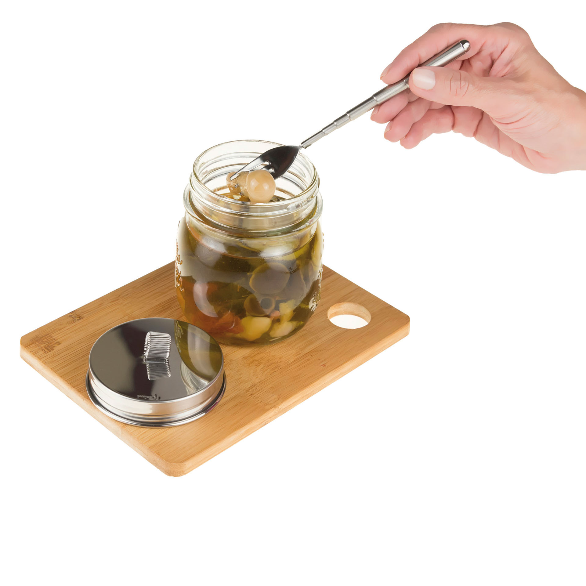 Barattolo Con Tappo E Forchettina - I Genietti, , large