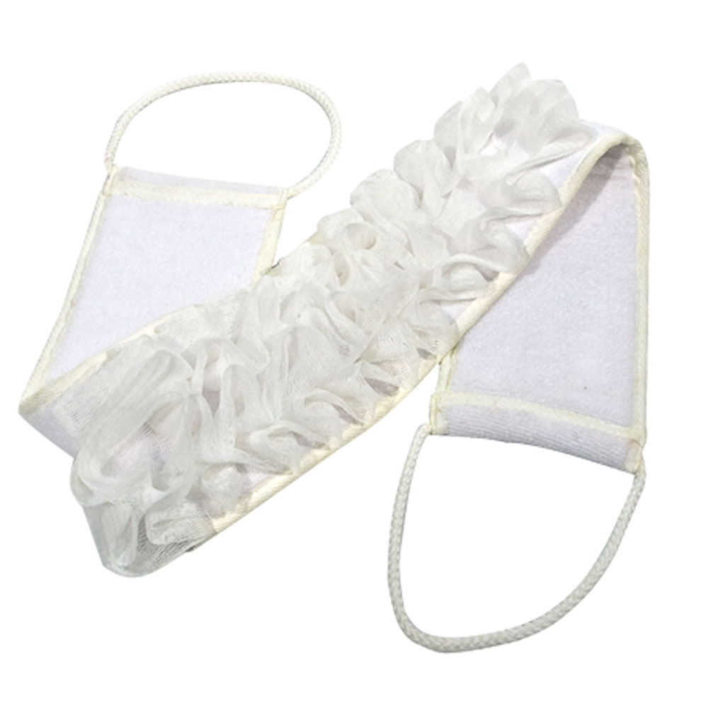 Fascia da doccia con spugna incorporata, , large