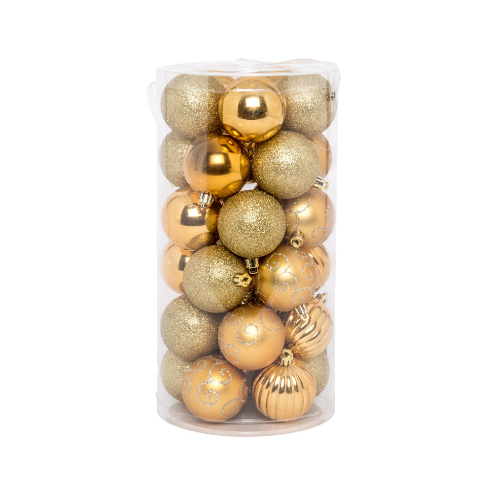 Decorazioni Assortite Per Albero - Set Da 30 Pz, , large