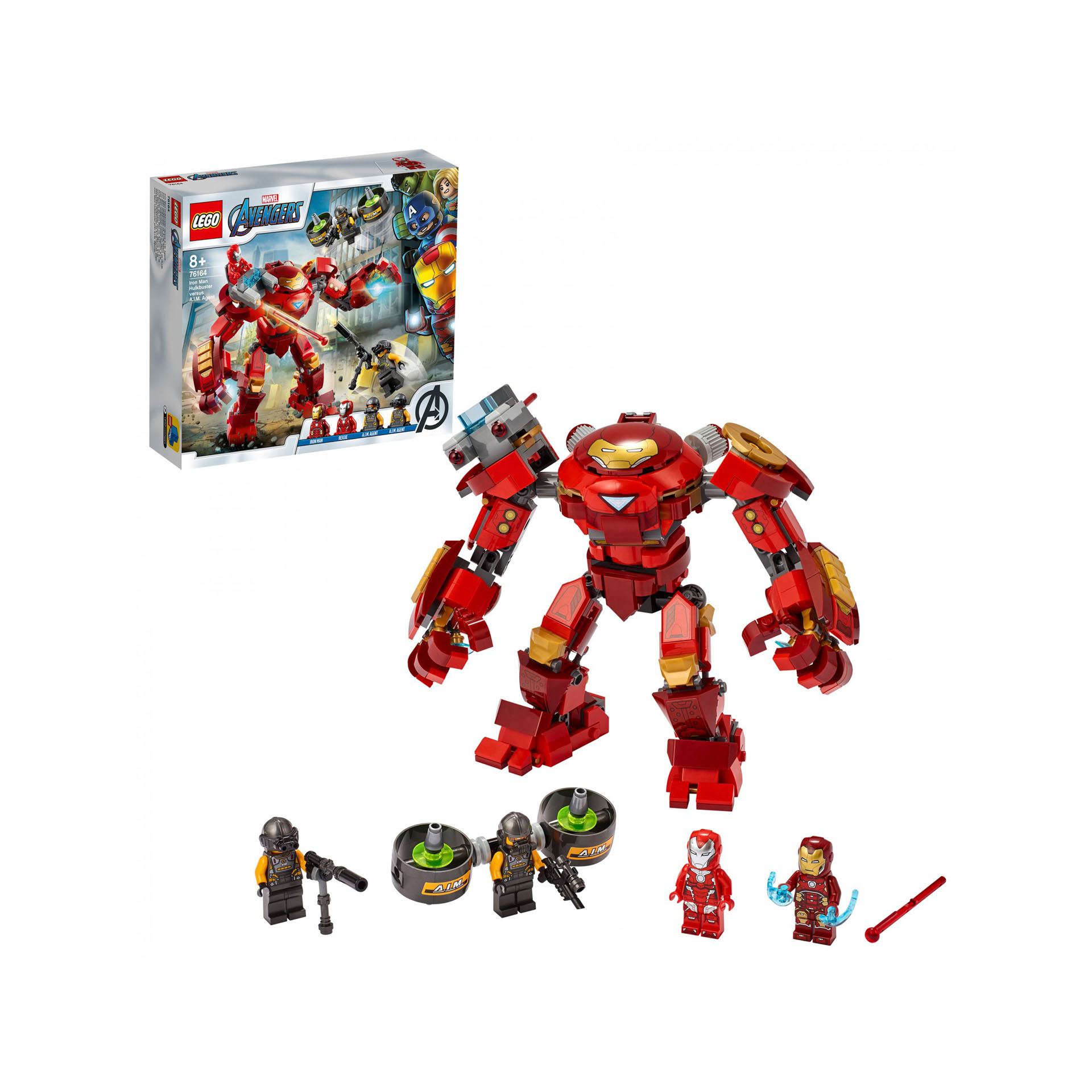 Iron Man Hulkbuster contro l'agente A.I.M. 76164, , large