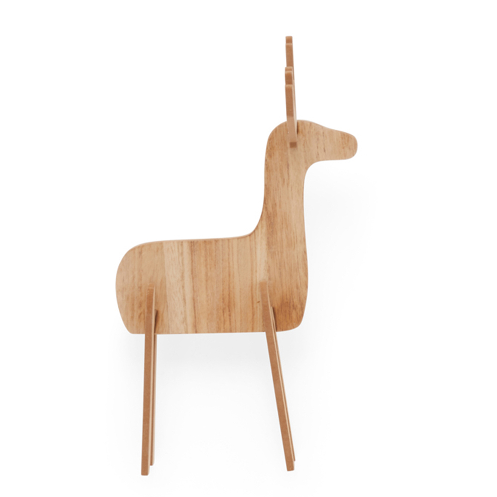 Renna in legno piccola, , large