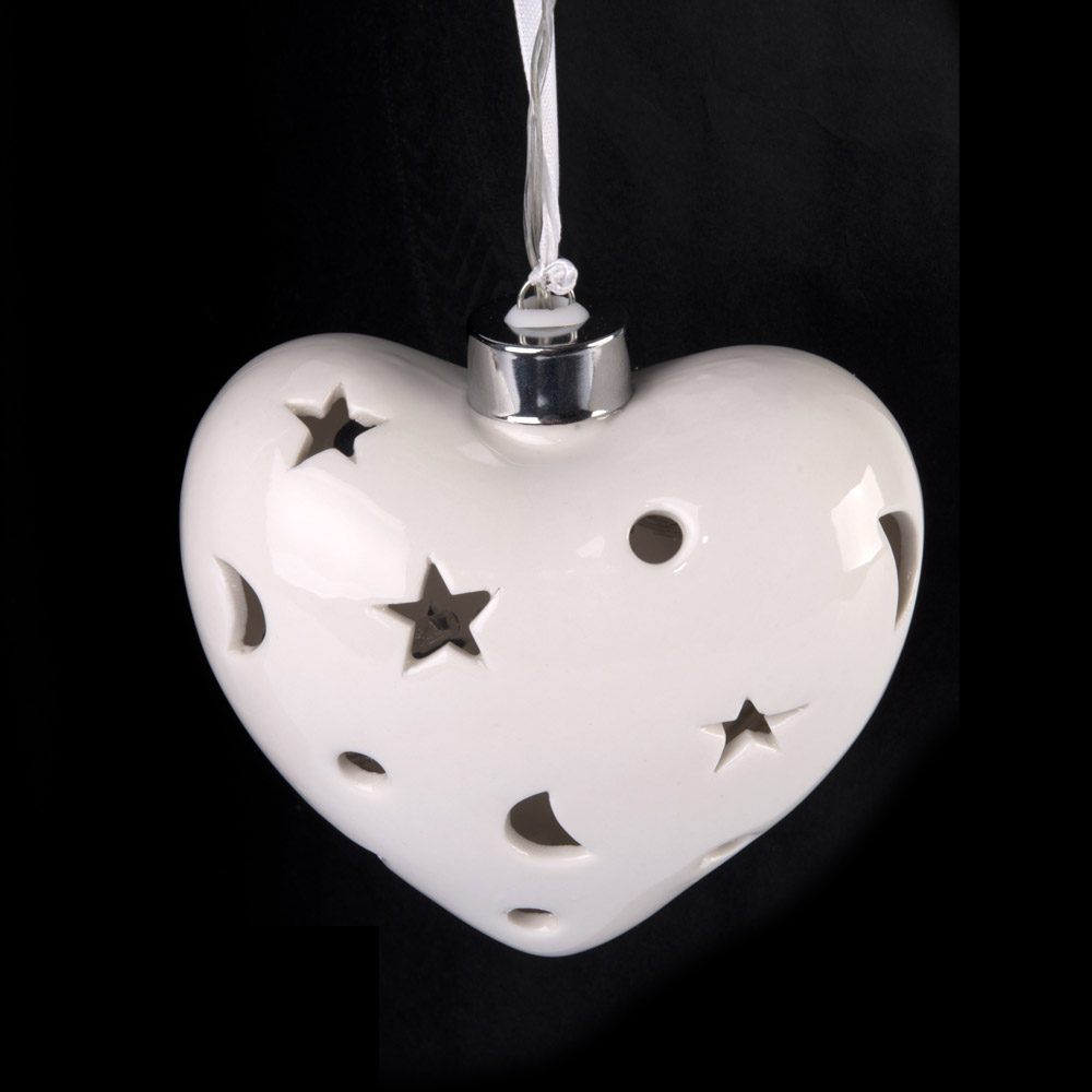 Cuore con 10 Led, , large