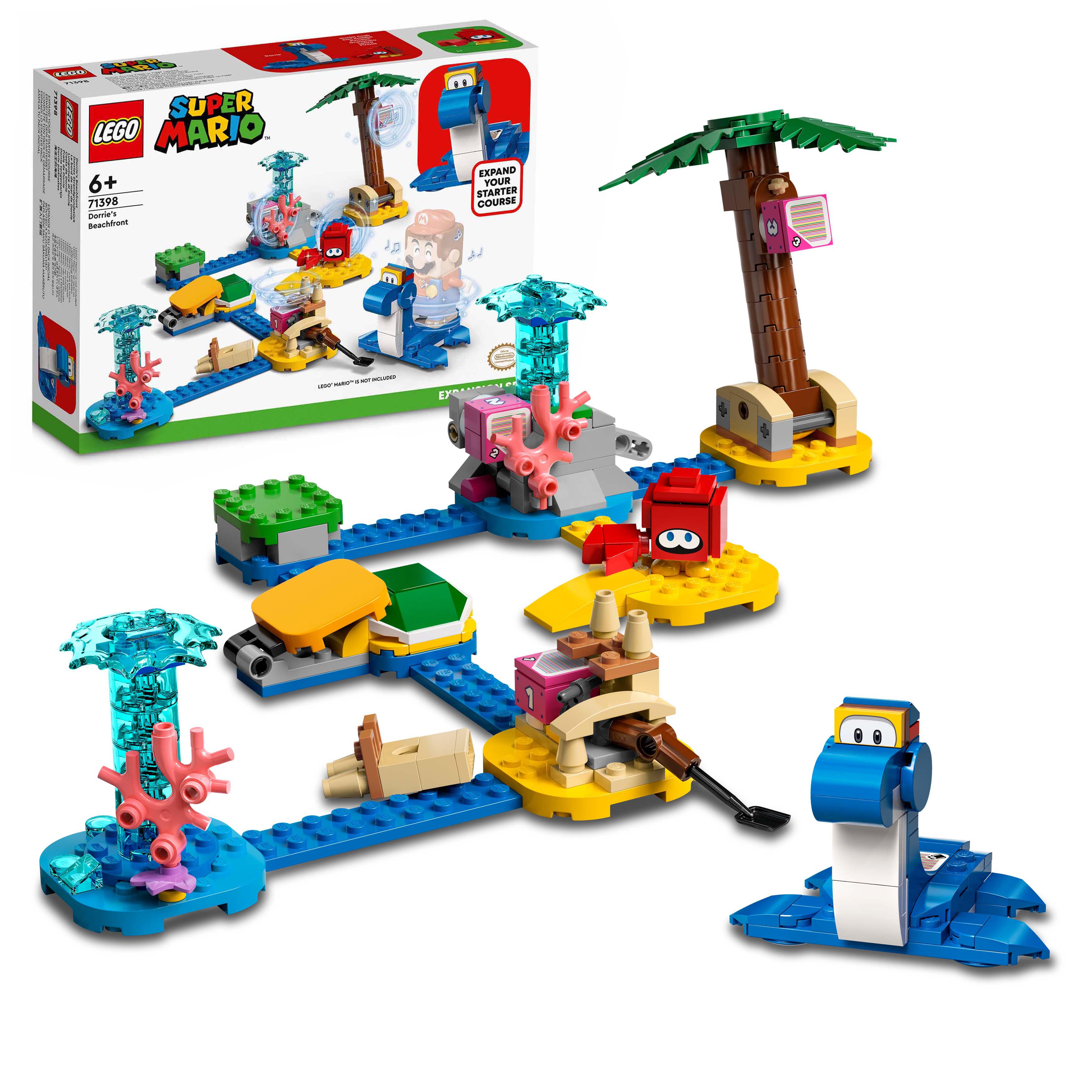 LEGO Super Mario Lungomare di Dorrie - Pack di Espansione, Giocattoli per Bambin 71398, , large