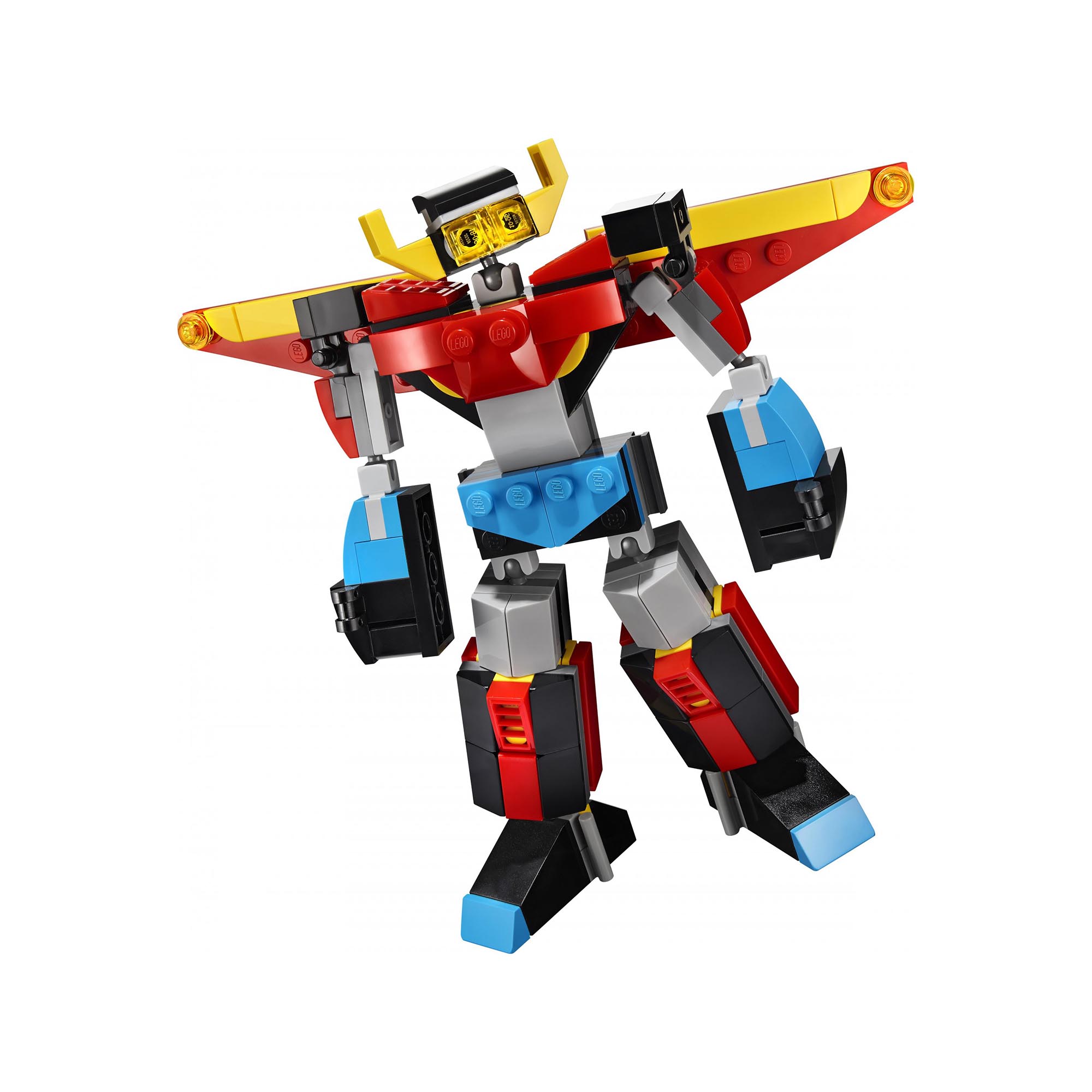 LEGO 31124 Creator 3in1 Super Robot, Set di Costruzioni in Mattoncini, Aereo e D 31124, , large
