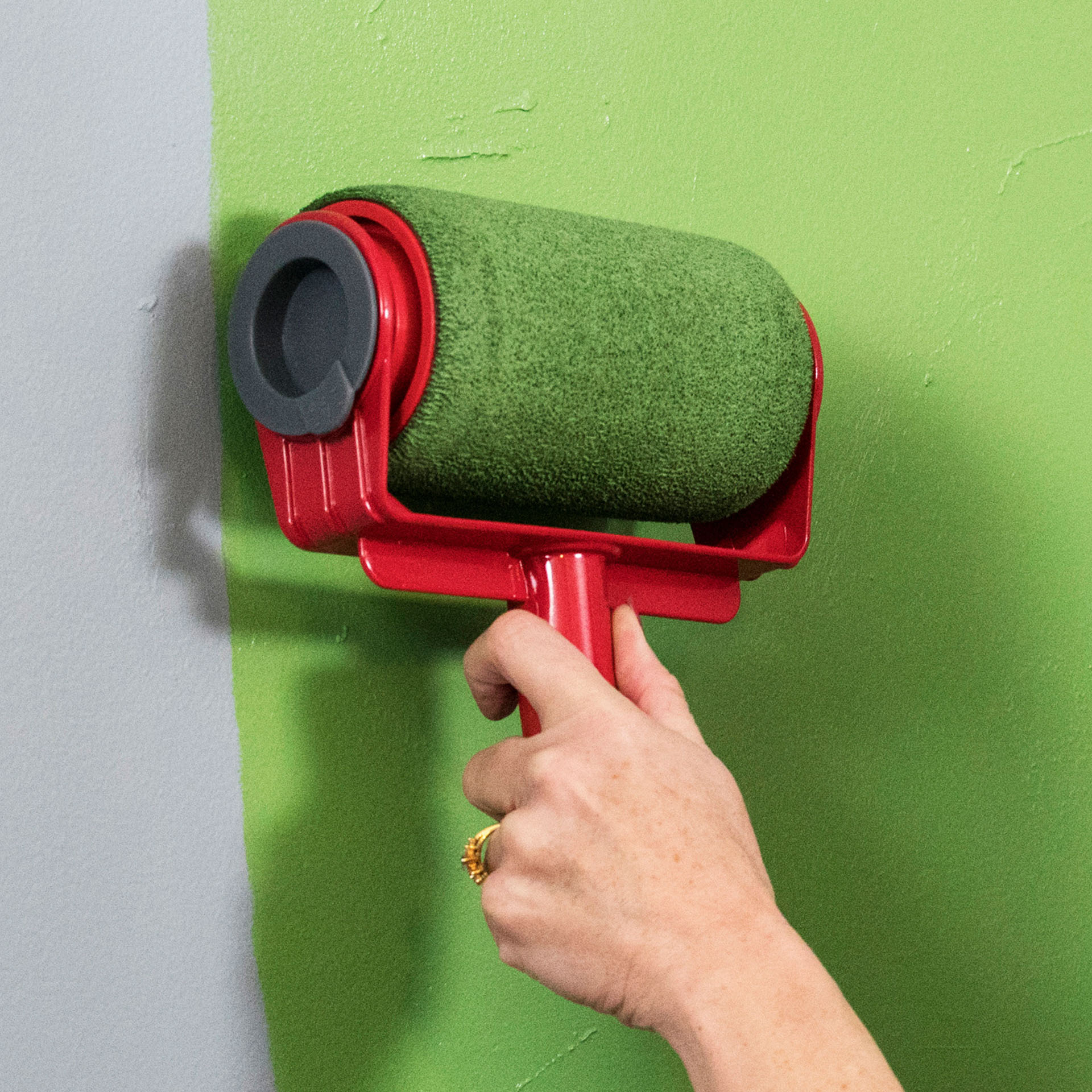 Rullo per pittura con serbatoio integrato e accessori, , large