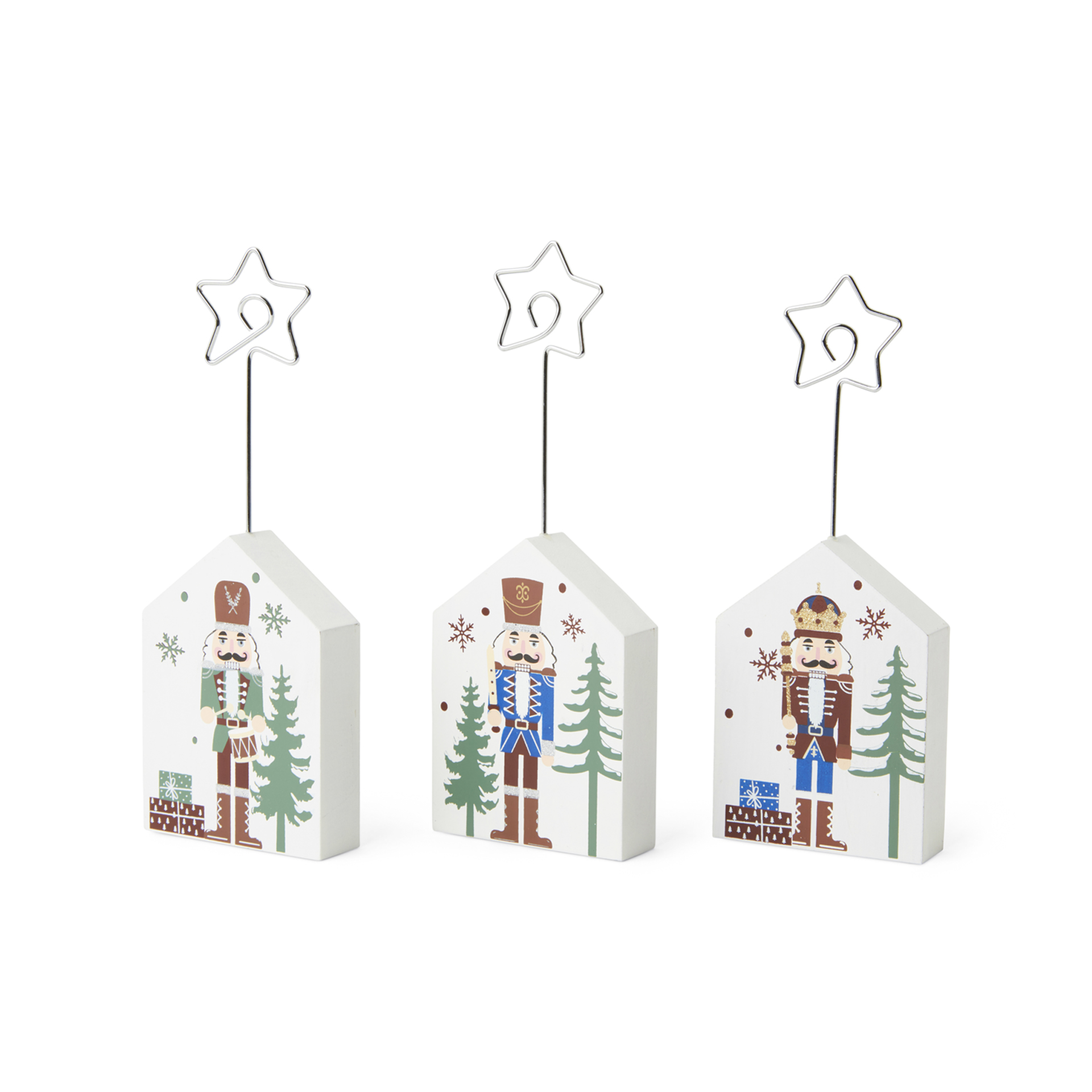 Segnaposto - "soldatino Schiaccianoci" - Set 3 Pz., , large