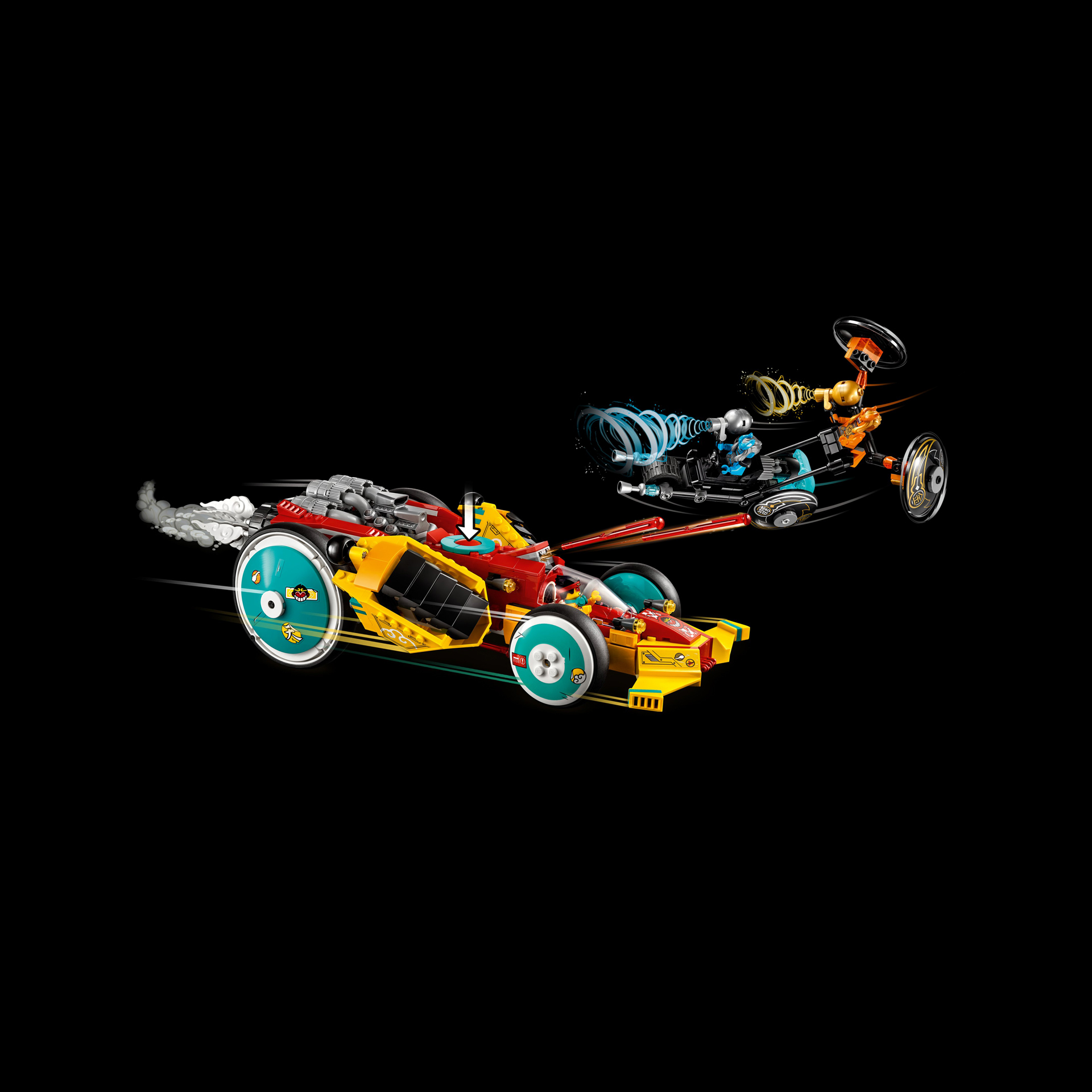 Super auto sportiva di Monkie Kid 80015, , large