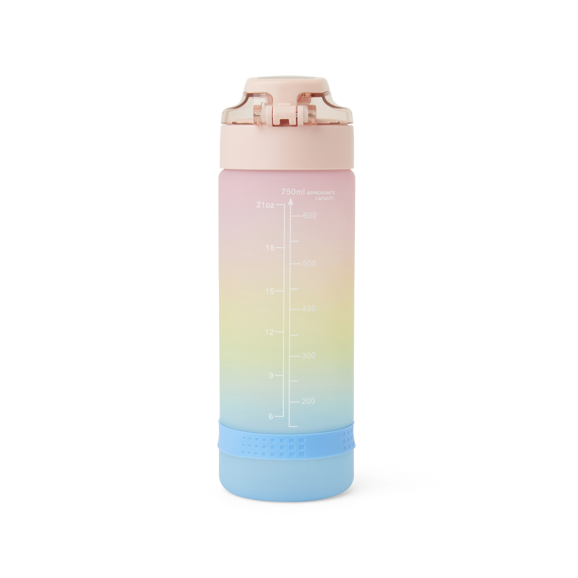 Borraccia Motivazionale - 750 Ml - Colore Rosa, Giallo E Azzurro, , large