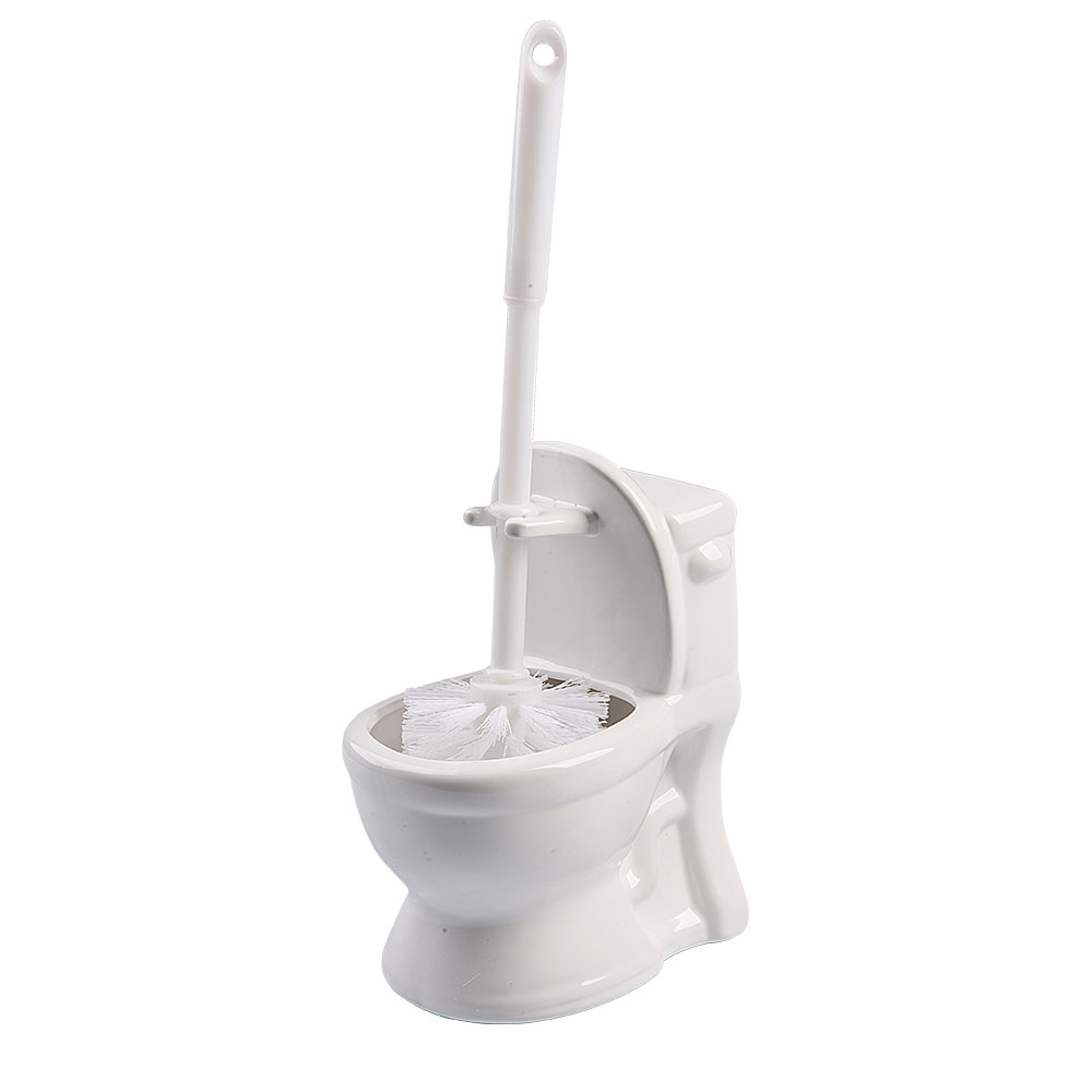 Portascopino a forma di WC, , large